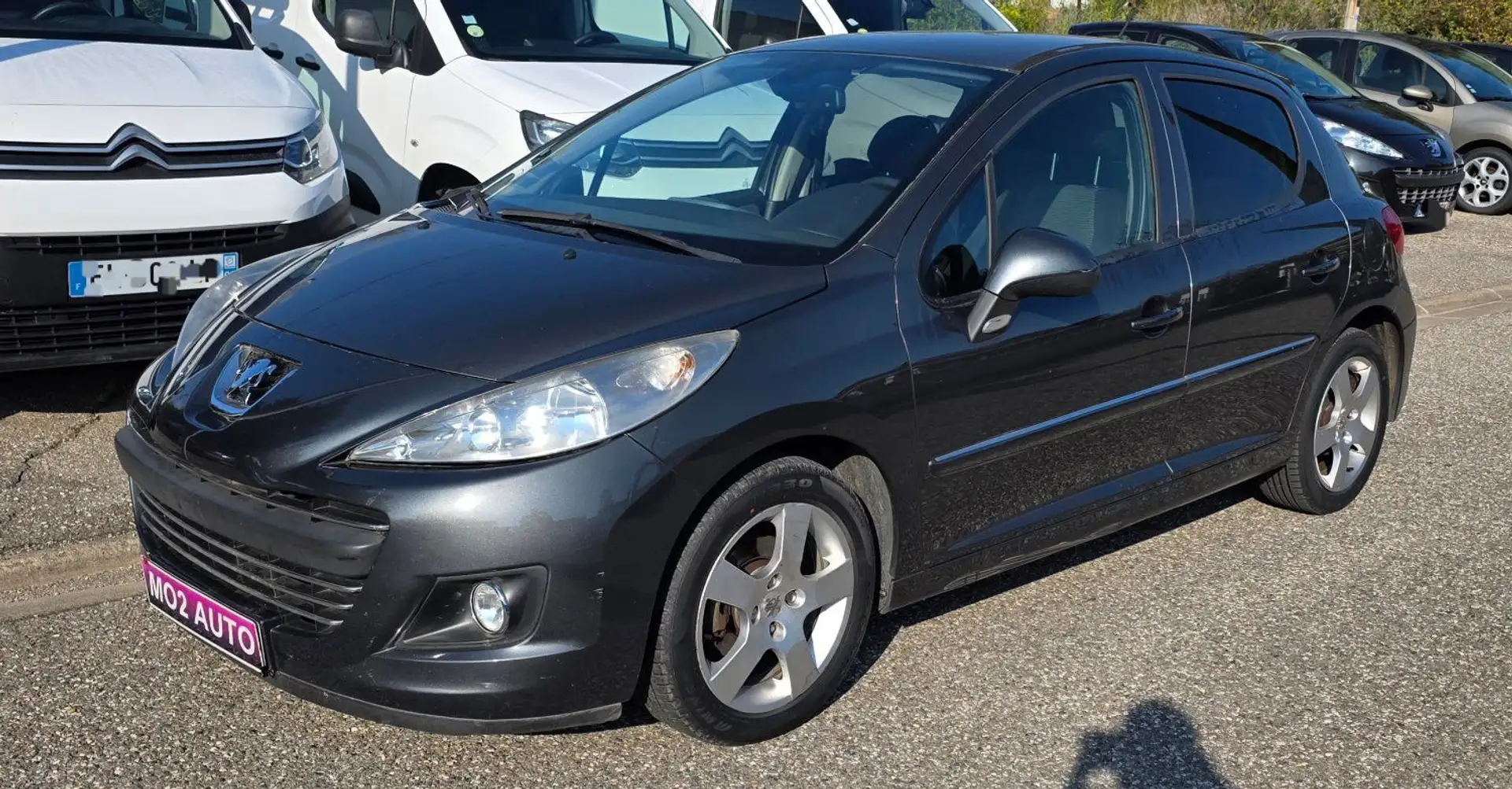 Peugeot 207 1.6 HDI 90CH SPORTIUM 2010 REG RADAR CLIM AUTO... Grau - 1