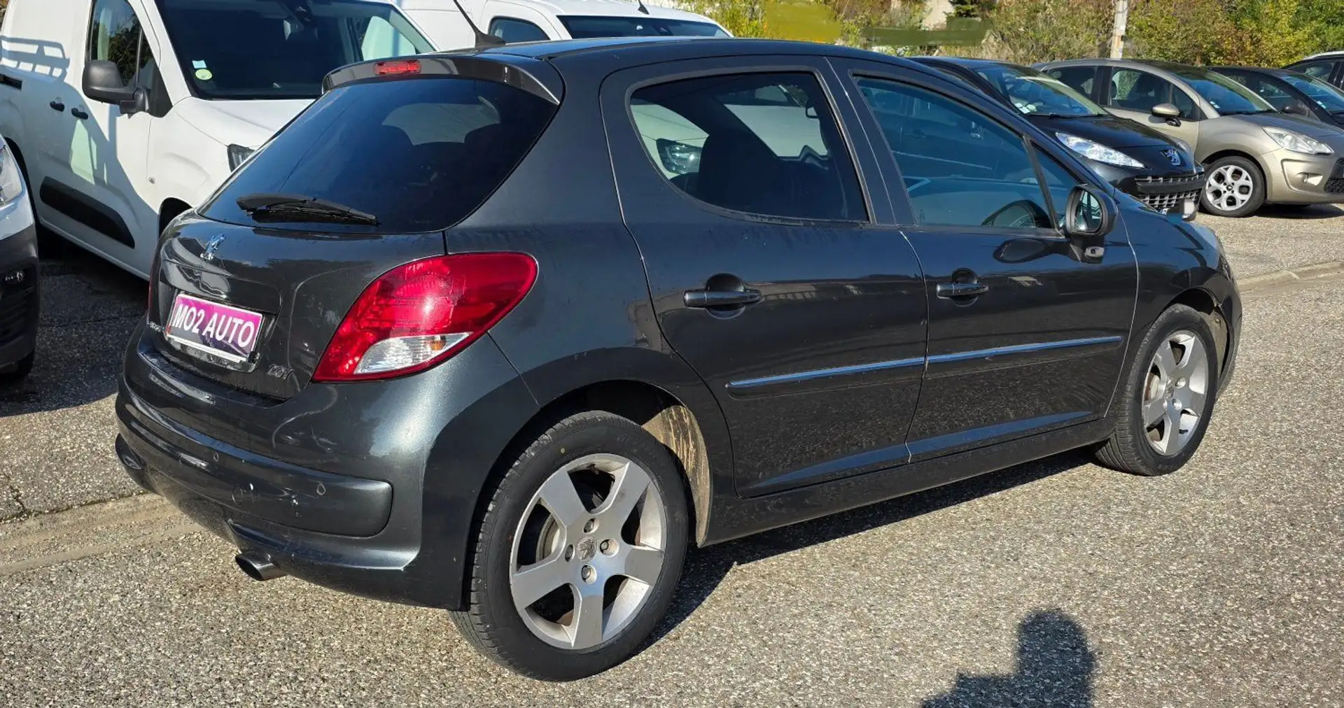 Peugeot 207 1.6 HDI 90CH SPORTIUM 2010 REG RADAR CLIM AUTO... Grau - 2