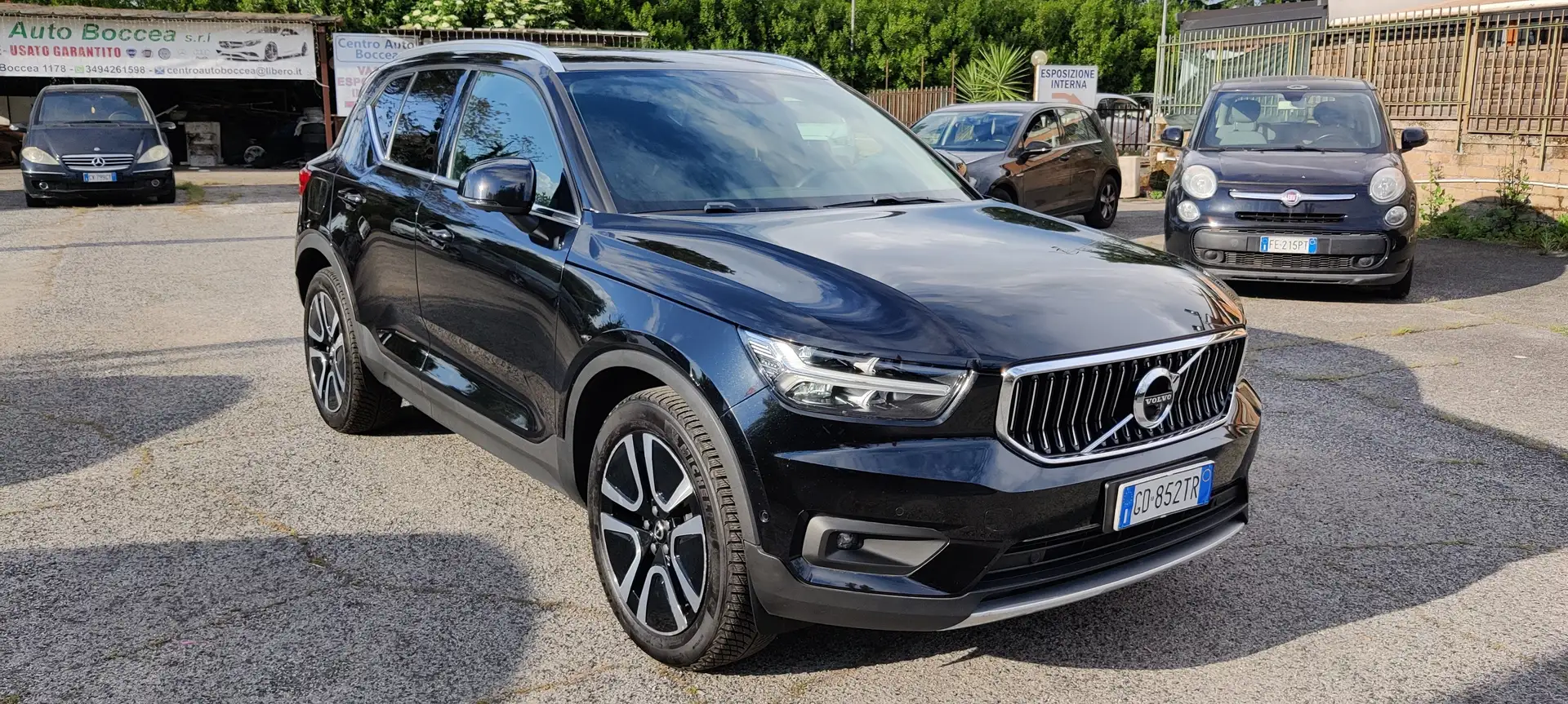 Volvo XC40 XC40 1.5 t5 phev Inscription Expression auto my21 Nero - 1