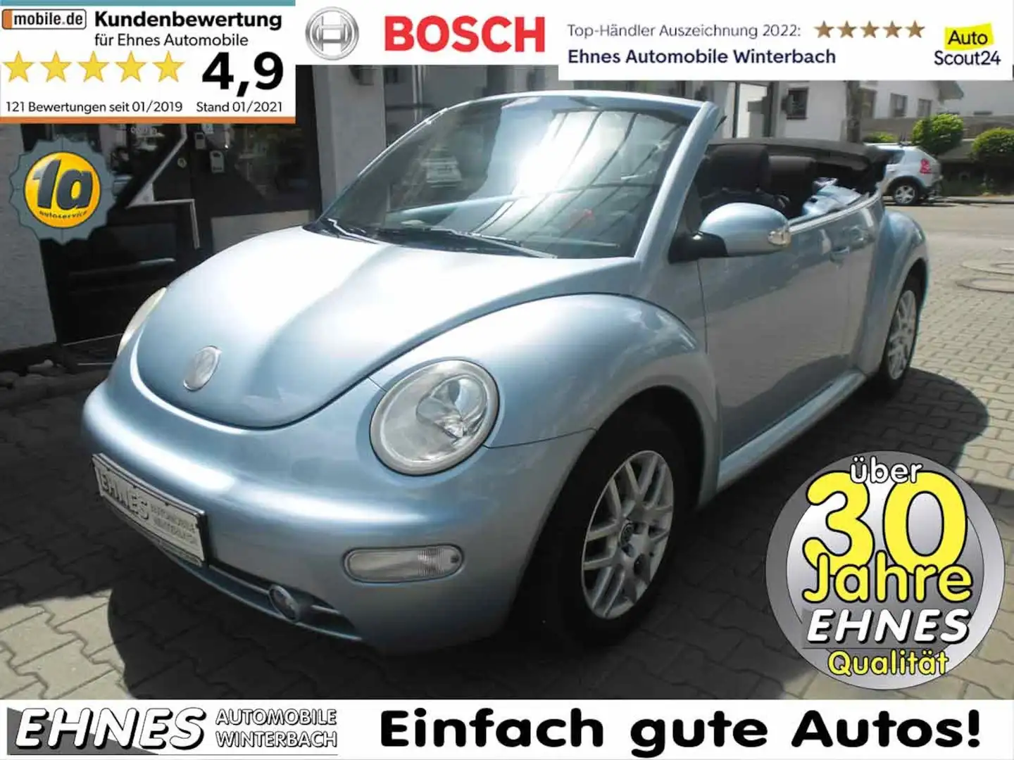 Volkswagen New Beetle 1.4 Blau - 1