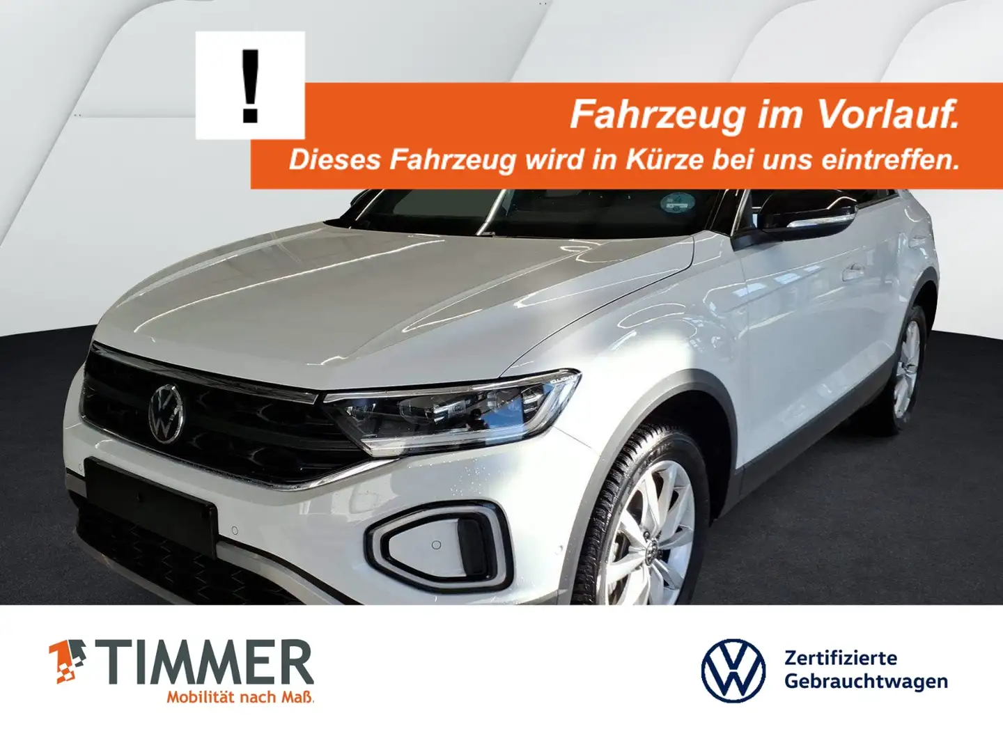 Volkswagen T-Roc 2.0 TDI DSG GOAL *AHK *LED *ACC *VIRTUAL *RKAM *N Weiß - 1