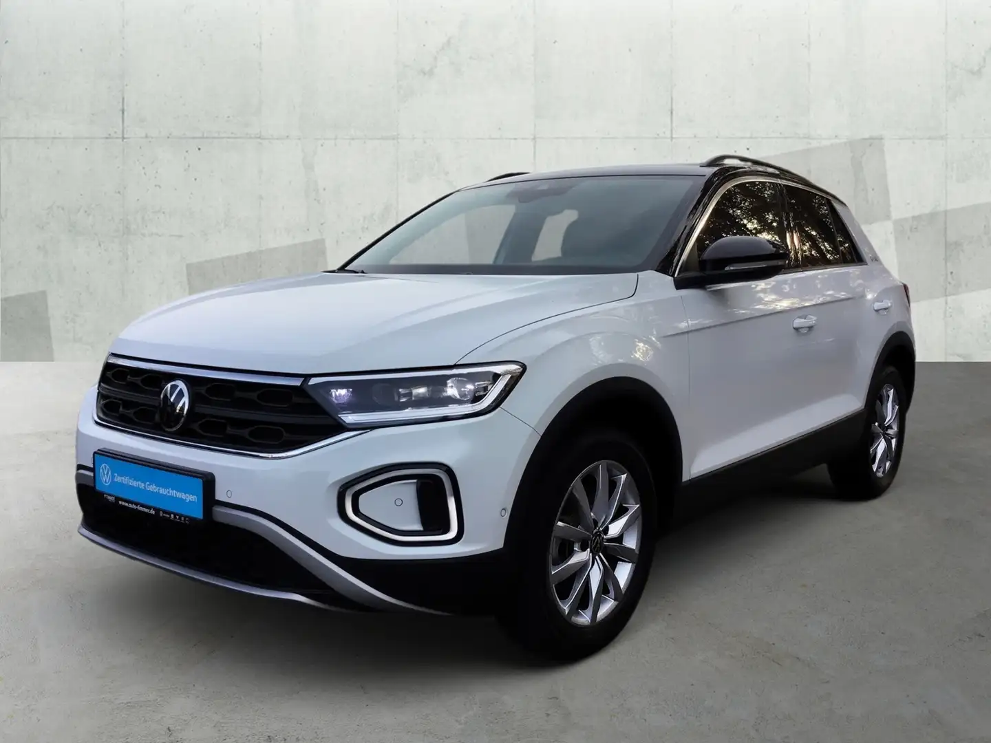 Volkswagen T-Roc 2.0 TDI DSG GOAL *AHK *LED *ACC *VIRTUAL *RKAM *N Weiß - 2