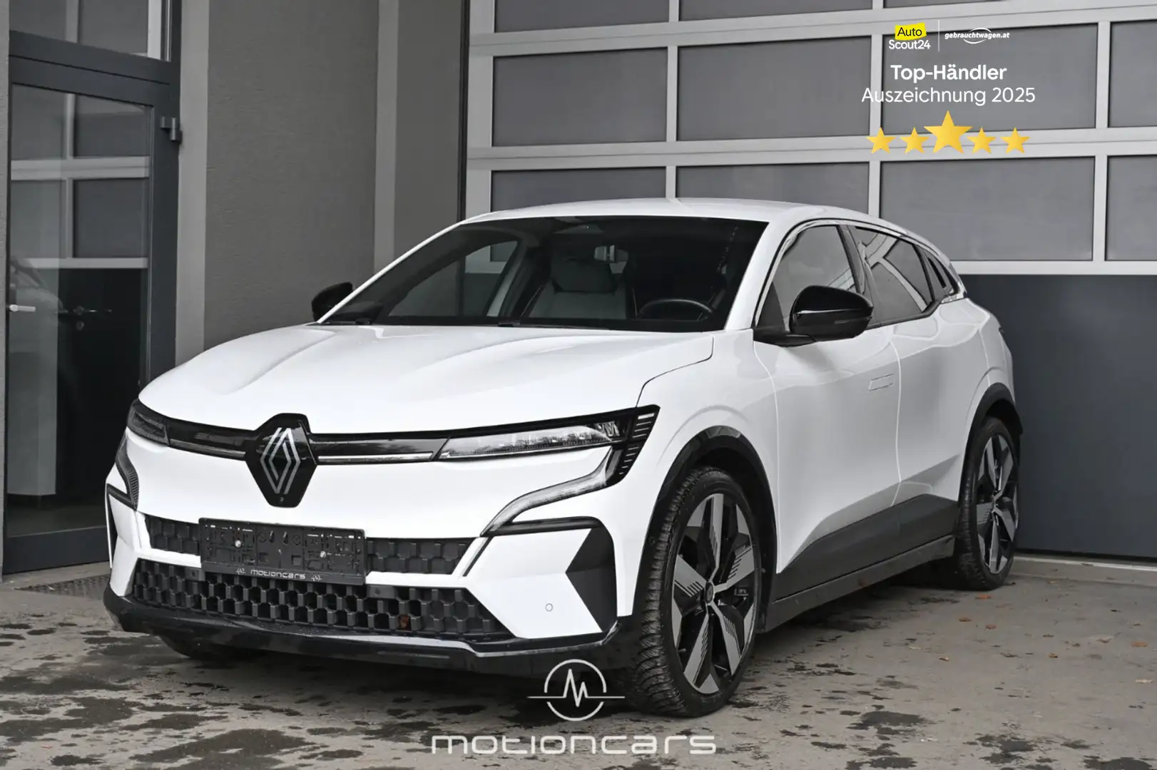 Renault Megane E-Tech Electric EV40 130HP boost chargeTechno Pi Weiß - 1