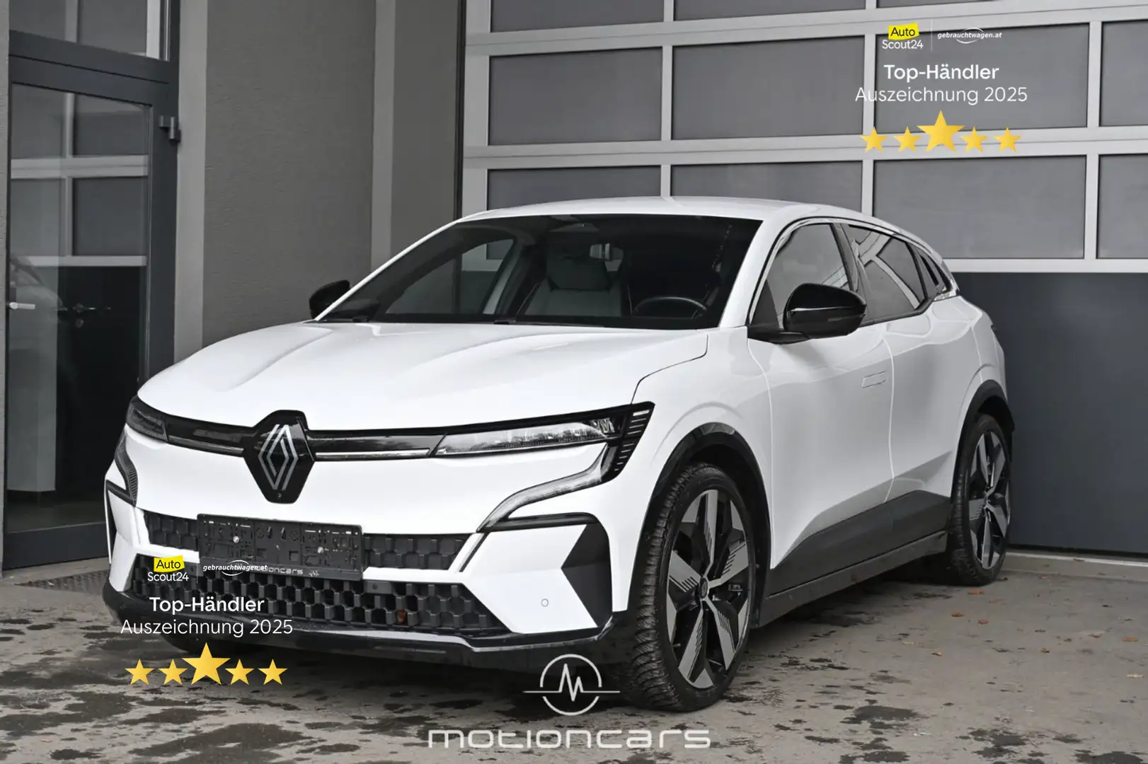Renault Megane E-Tech Electric EV40 130HP boost chargeTechno  Pi Weiß - 1