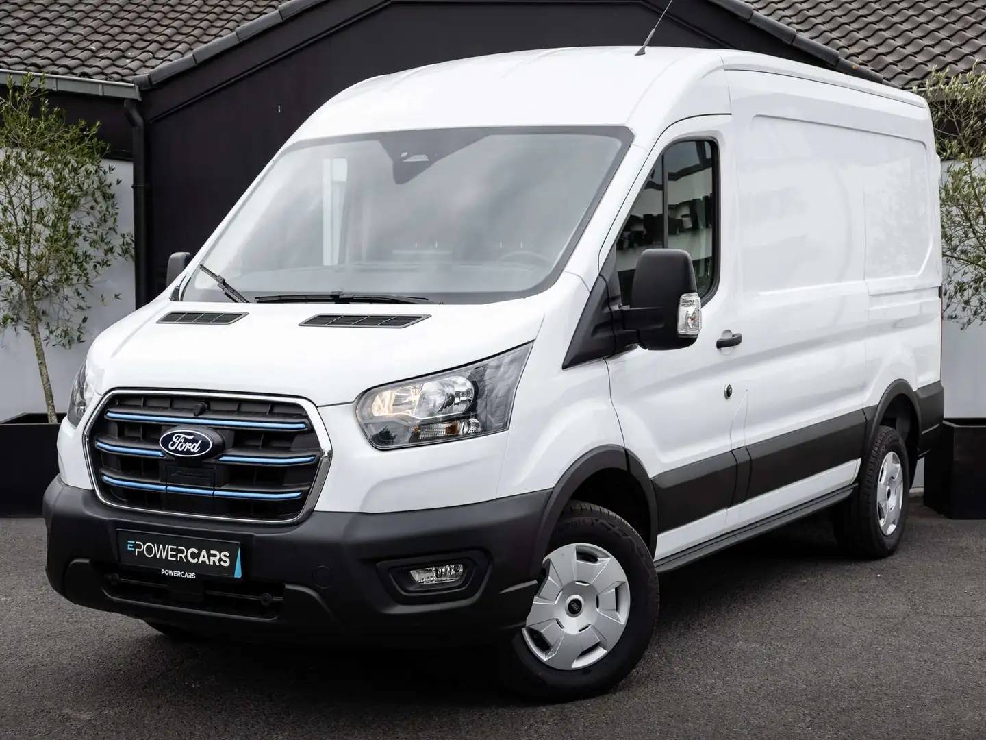 Ford E-Transit 350 L2H2 68kWh  CAMERA  CARPLAY  CRUISE Blanc - 1