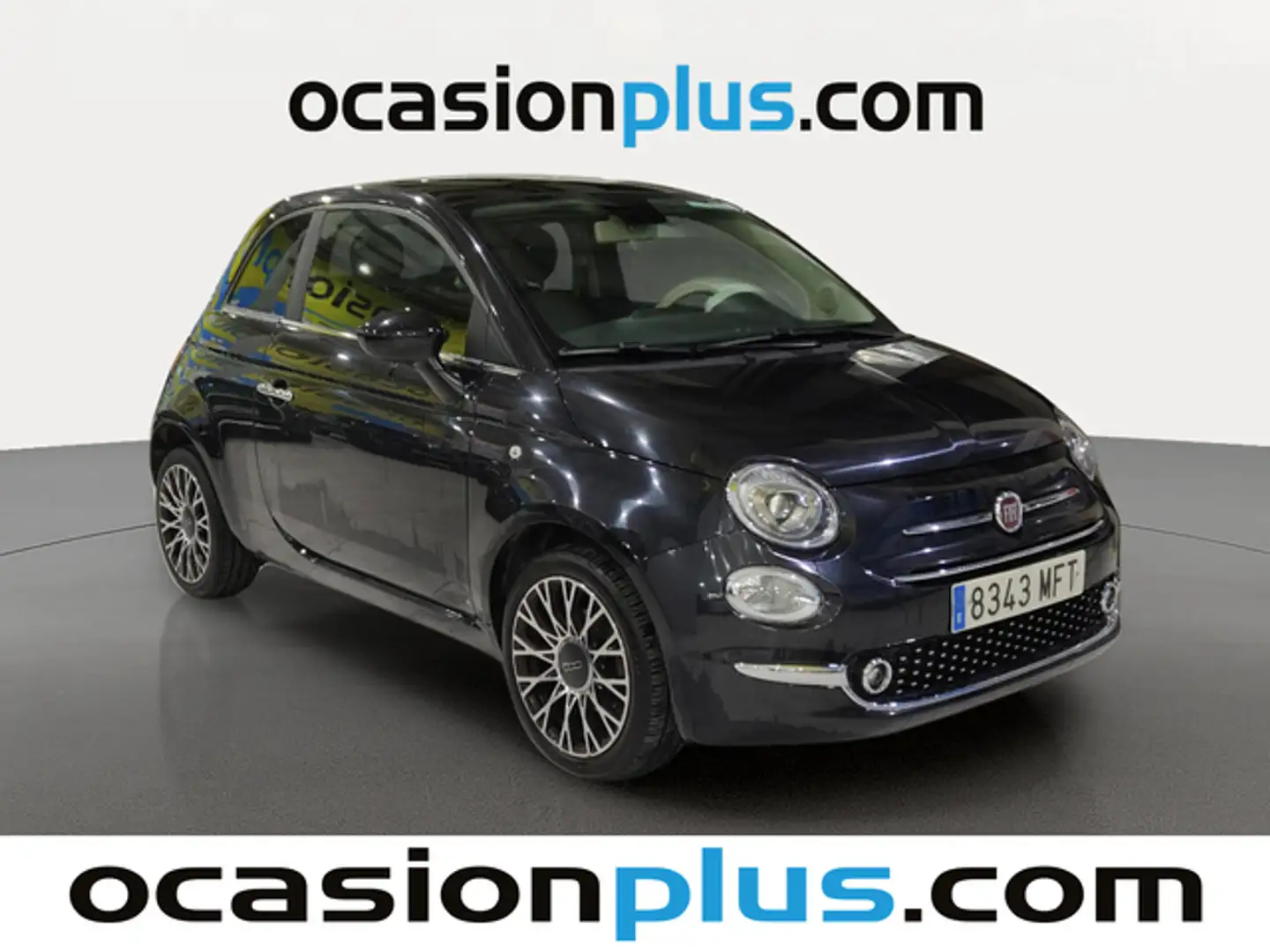 Fiat 500 1.0 Hybrid Dolcevita 52kW Zwart - 2