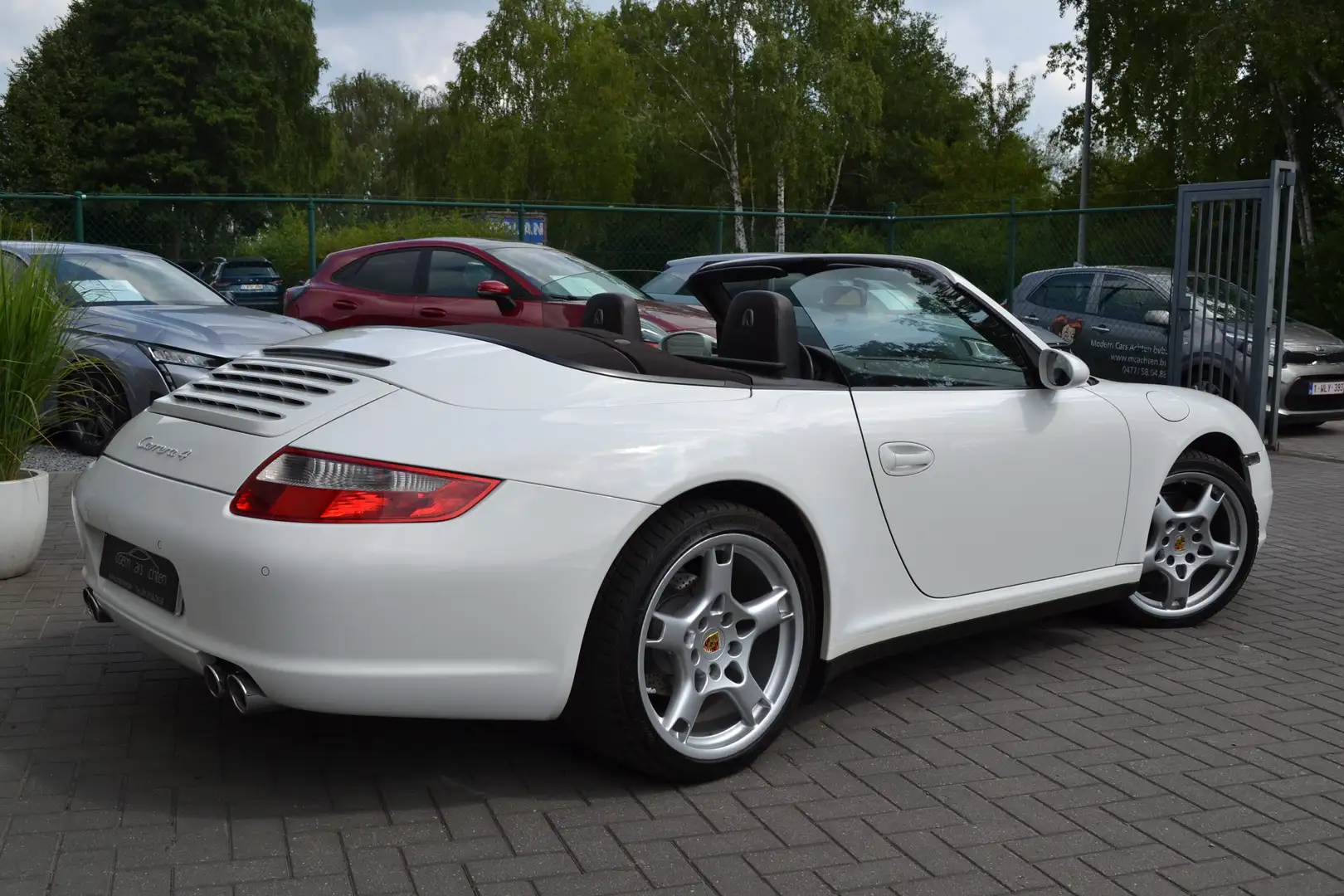 Porsche 997 911 Carrera 4 Cabriolet Tiptronic S Blanc - 2