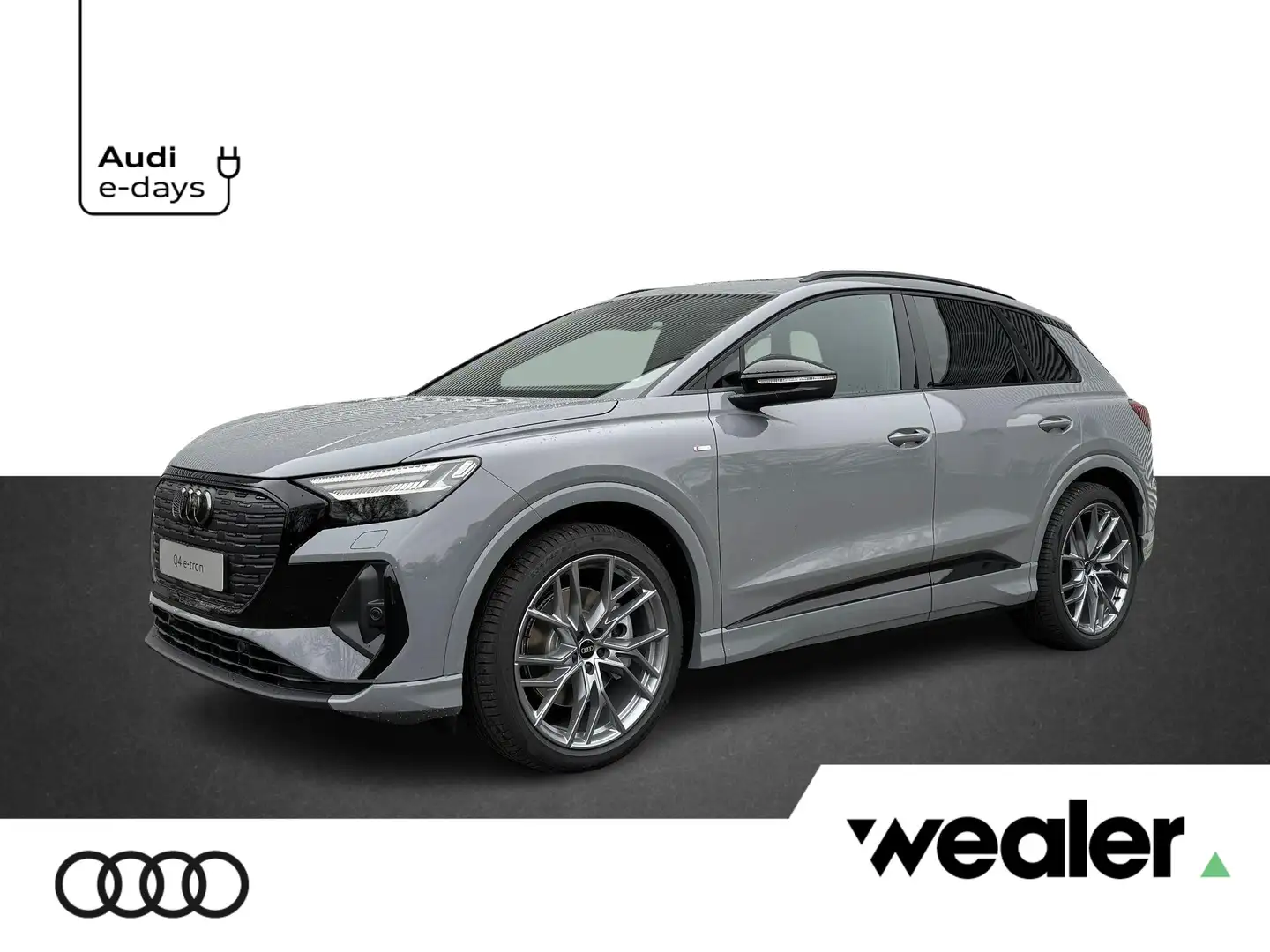 Audi Q4 e-tron S edition (A1) e-tron 45 210kW/286pk 82Kwh Hatchb Grijs - 1