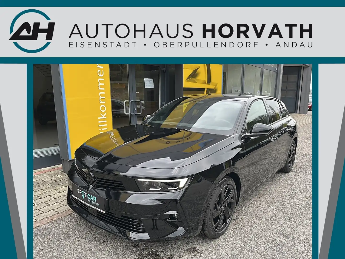 Opel Astra 1,2 Turbo GS Aut.!PUREPANEL PRO,NAVI,LEDMATRIX,... Schwarz - 1