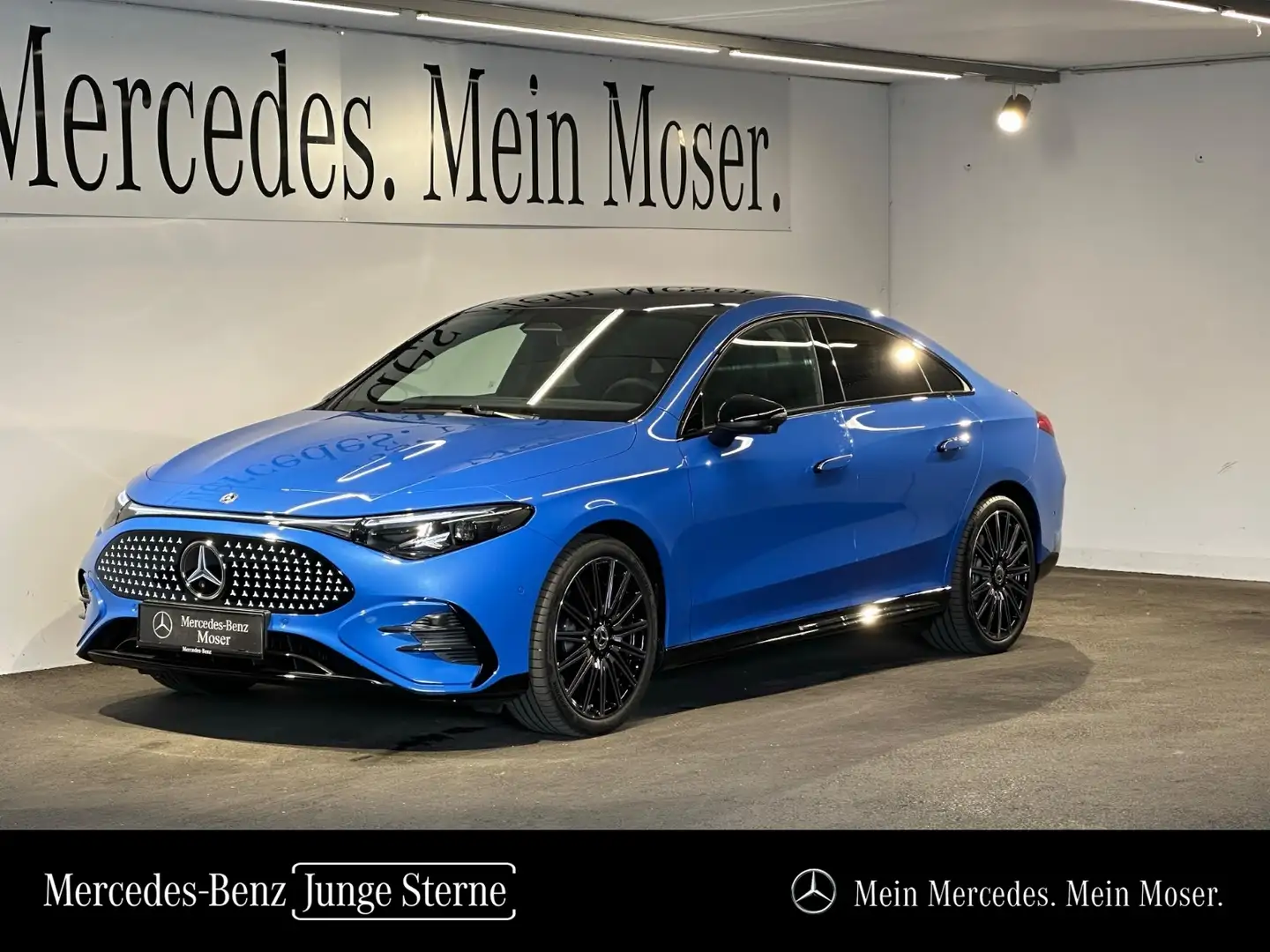 Mercedes-Benz CLA 250 + mit EQ Technologie LED eHeck AMG Bleu - 1