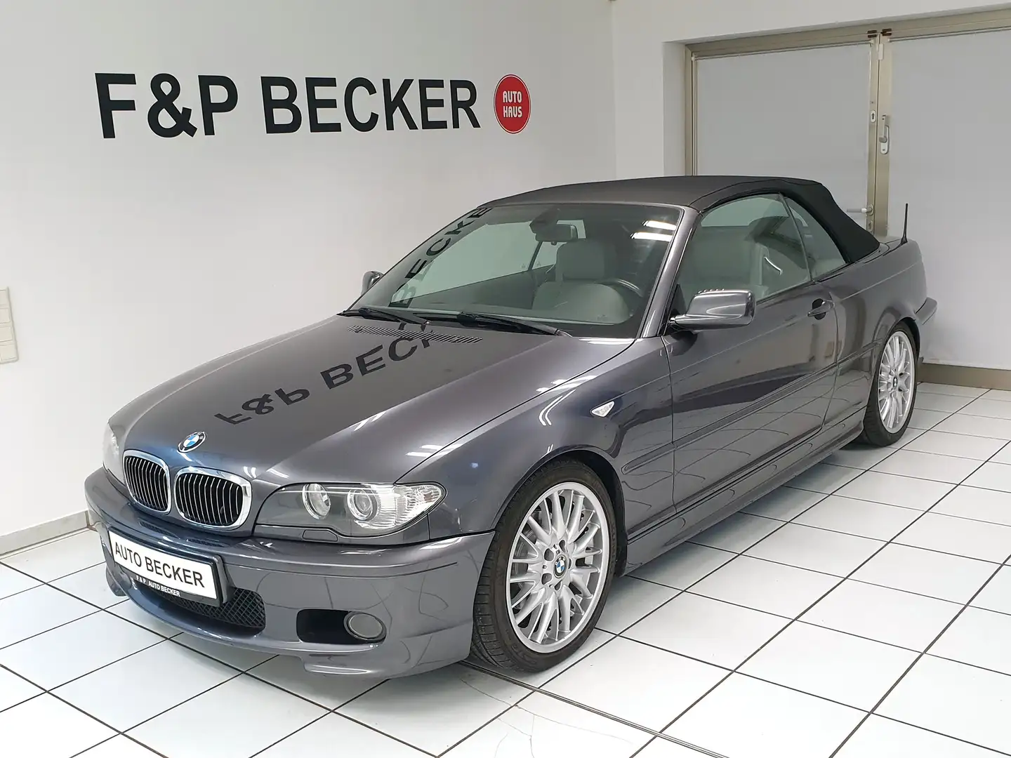 BMW 320 Ci Aut. M Paket Sport Leder Navi Xenon LPG Gas Grau - 1