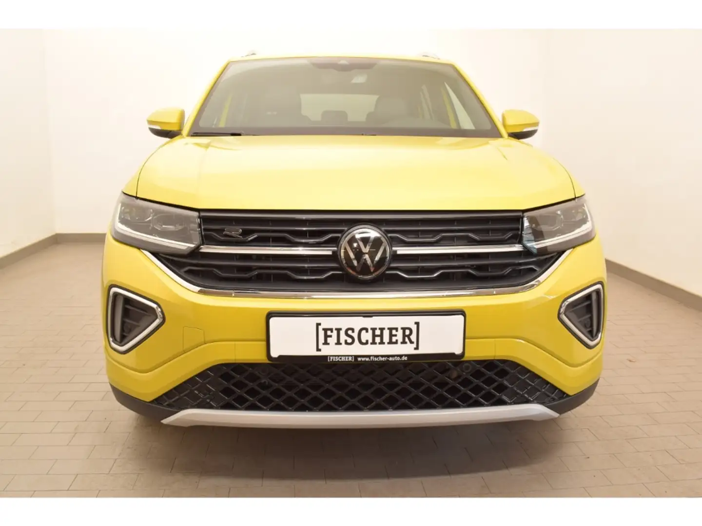 Volkswagen T-Cross 1.5TSI DSG R-Line Matrix Navi Rear View ACC Carpla Gelb - 2