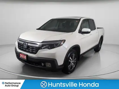 White 2018 Honda Ridgeline Pickup Truck Automatic