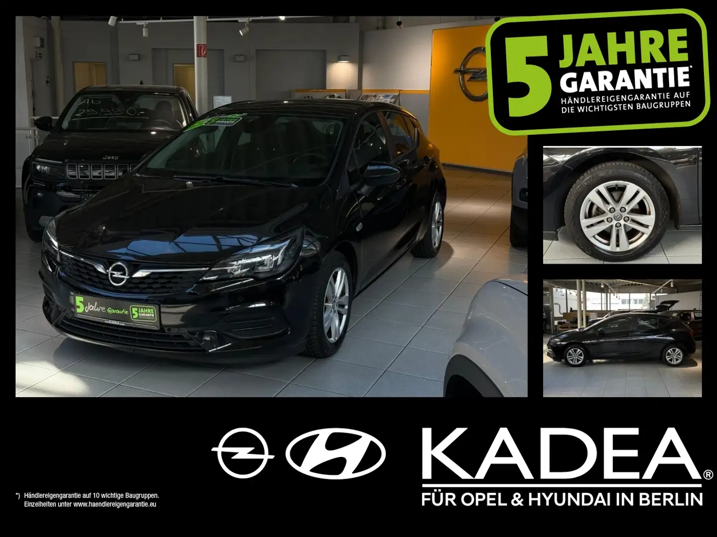 Opel Astra K 1.2 LED,PDC,Kamera,Lenk+Sitzhzg,KlimaA. Nero - 1
