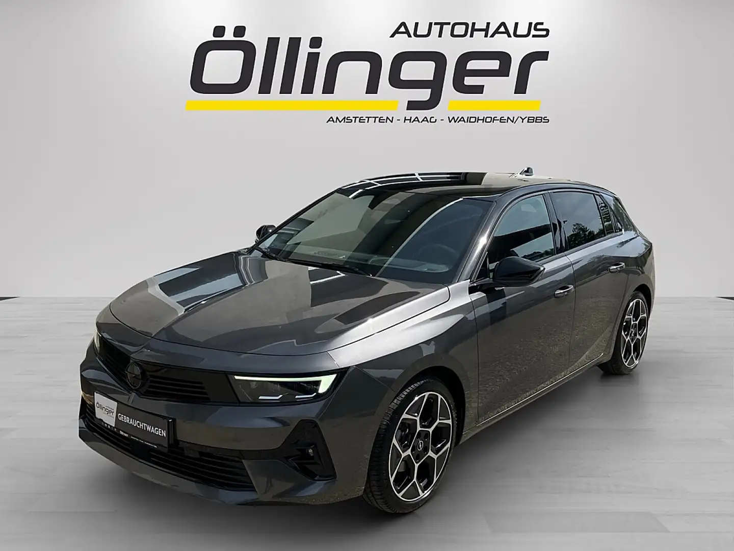 Opel Astra 1,2 Turbo GS + Teckpaket nur 6.150 km!! Grau - 1