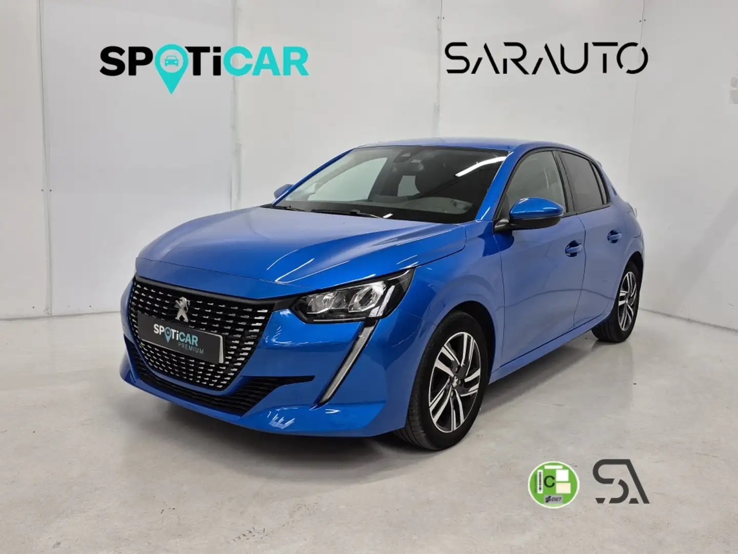 Peugeot 208 1.2 Puretech S&S Allure Pack EAT8 130 Azul - 1