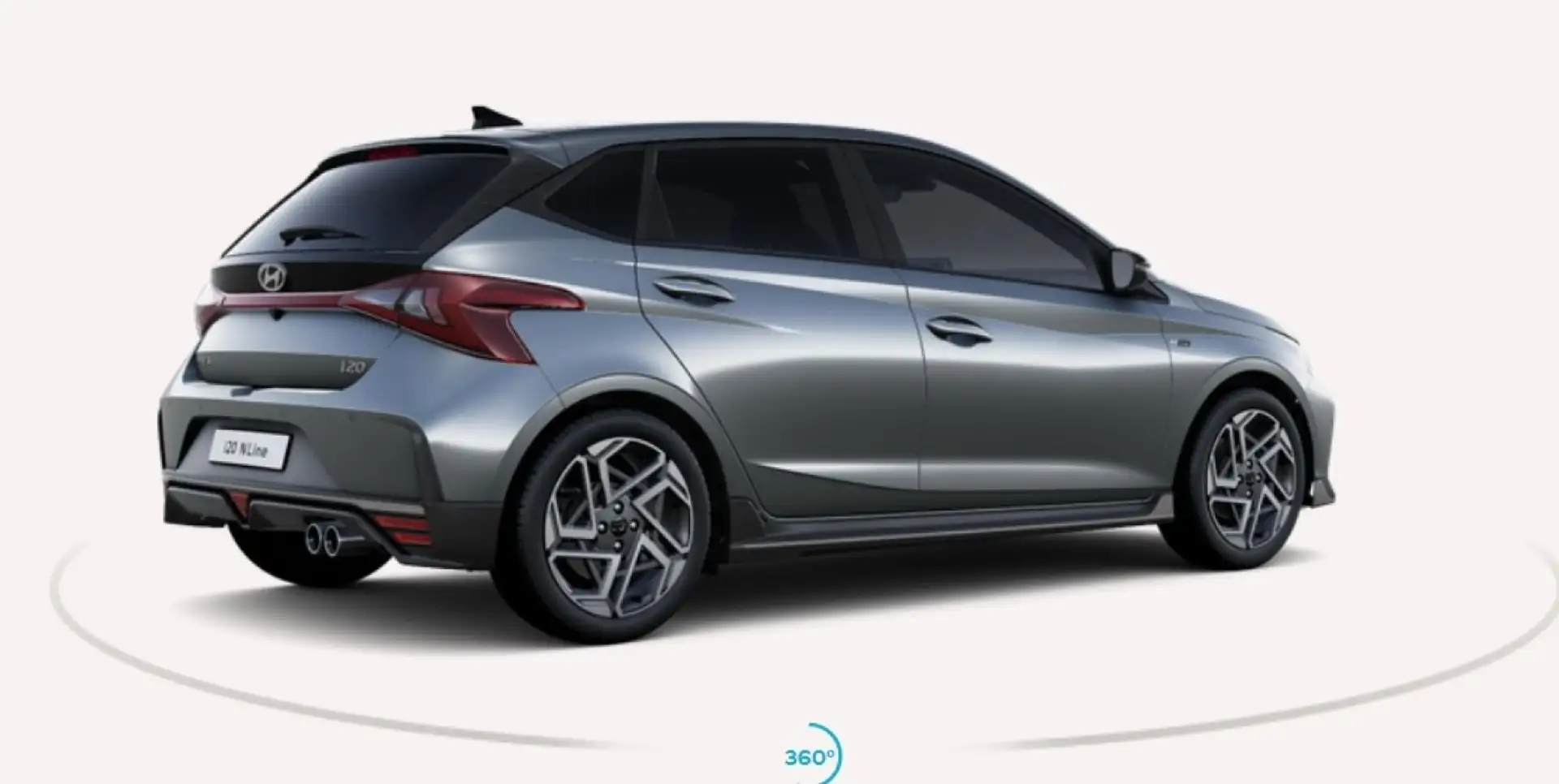 Hyundai i20 N Line,*AssistP*SmartKeyP*BOSE*LED*Navi*RKam Gris - 2