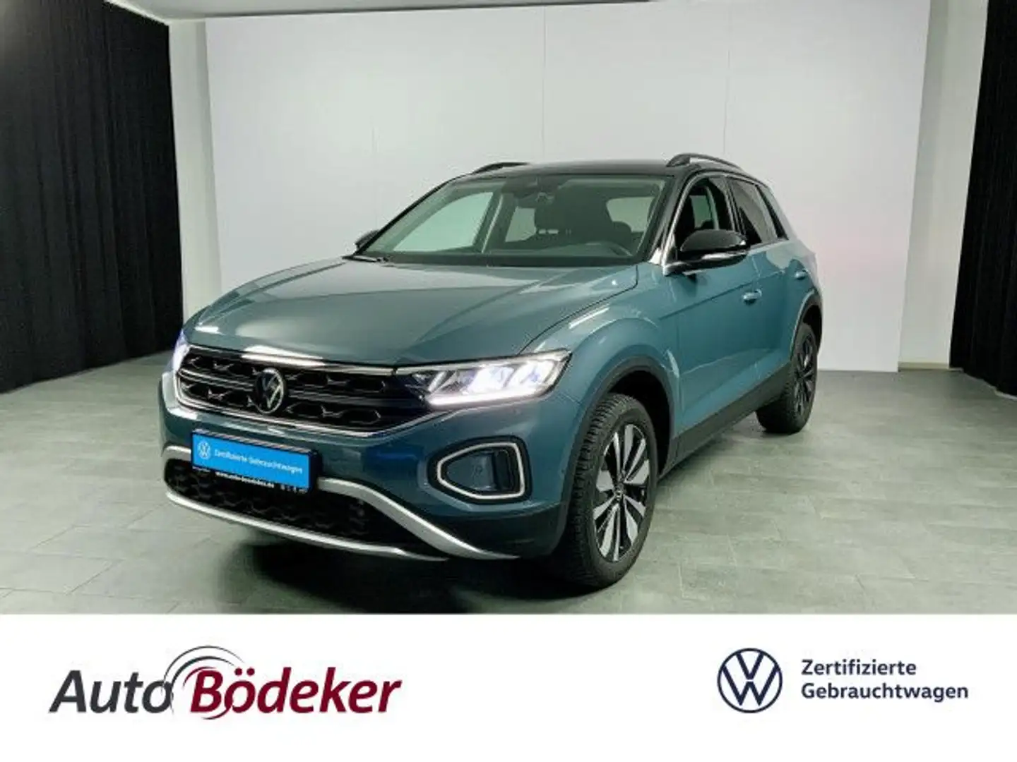 Volkswagen T-Roc 1.5 TSI DSG Move Garantie b. 8.4.29 / Navi Blau - 1