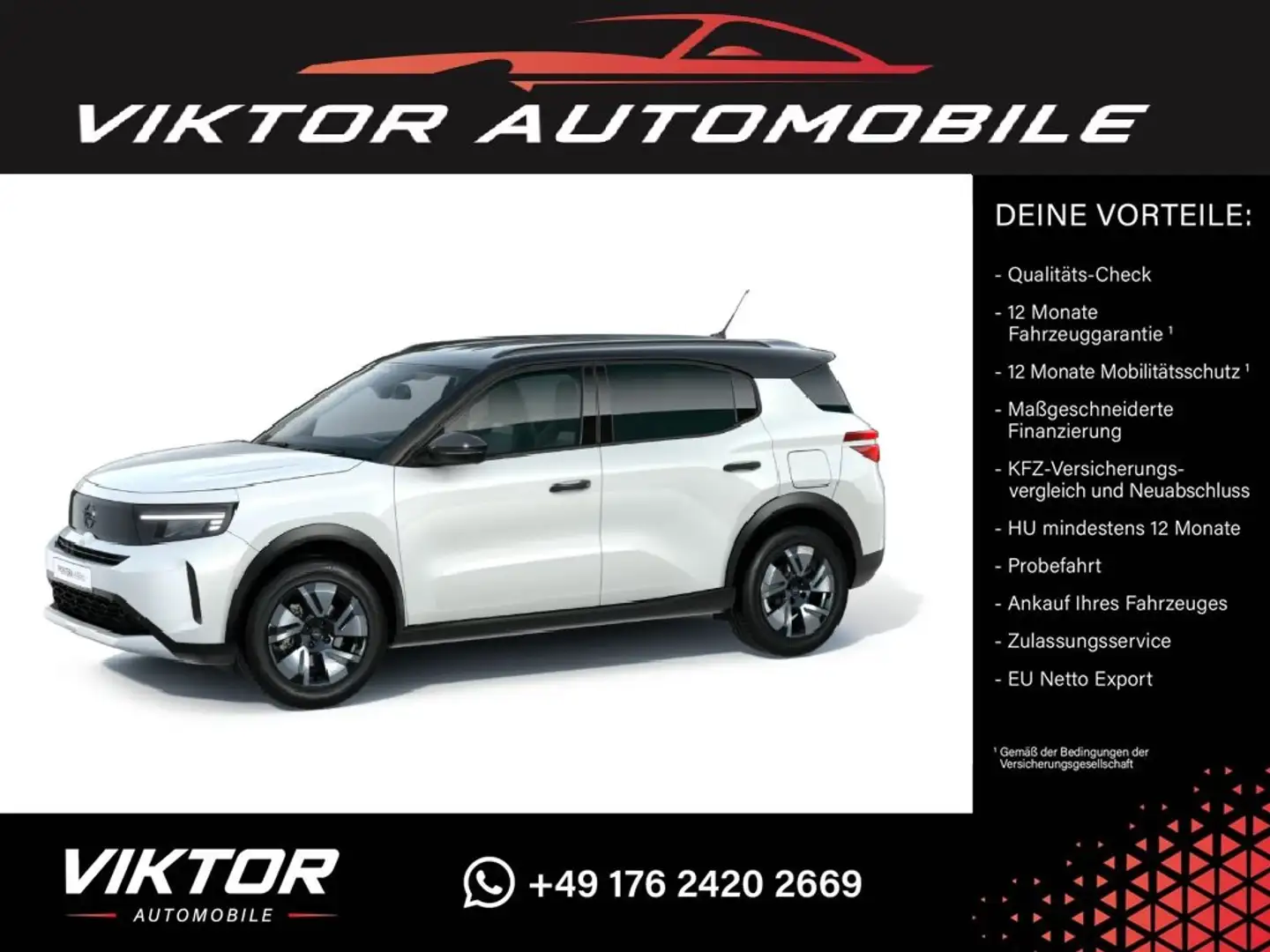 Opel Frontera 1.2 Turbo "GS" incl. TECH-PAKET MHEV 48V Automatik Weiß - 2