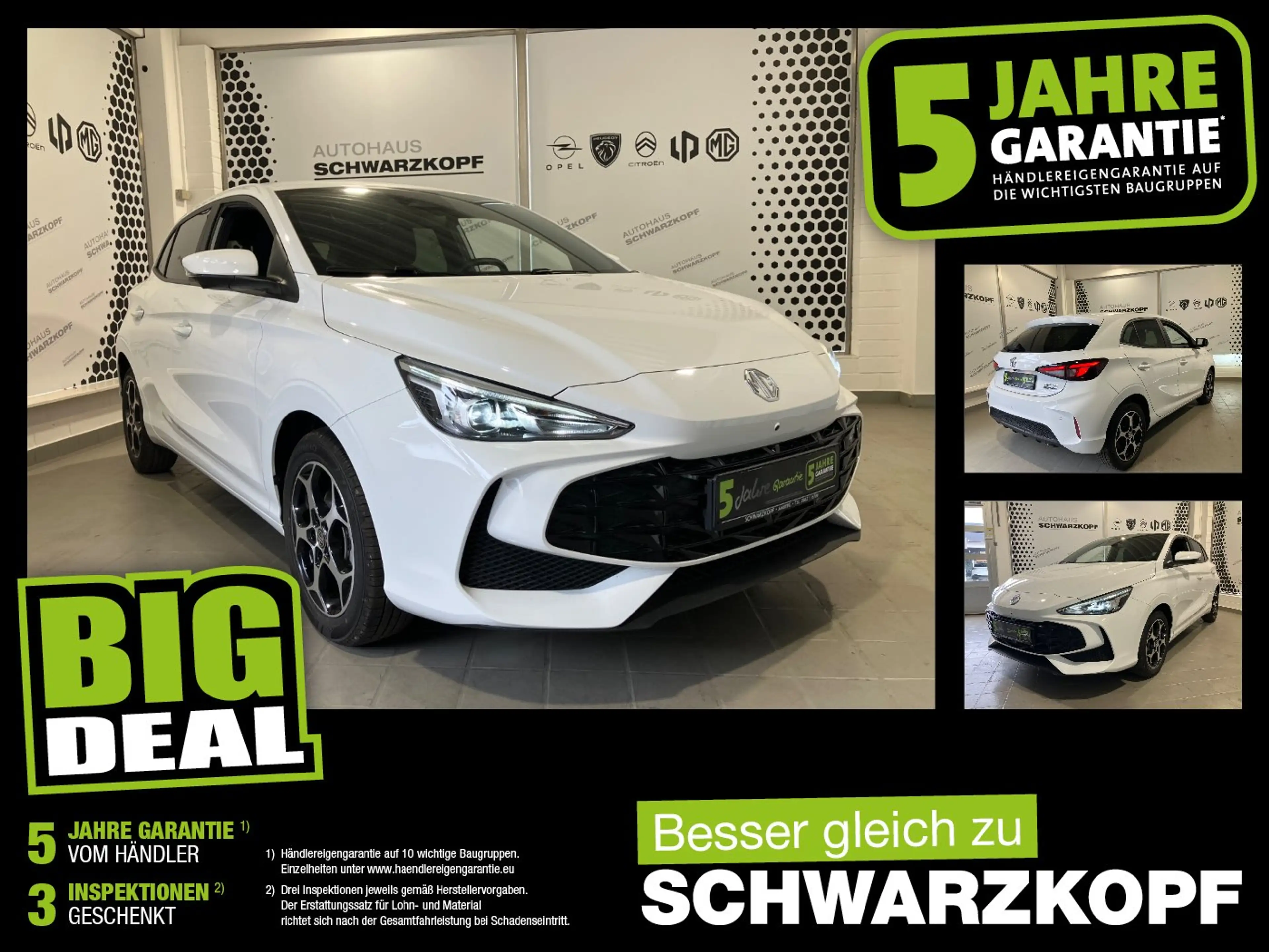 MG MG3 Vollausstattung + Herstellergarantie bis 2031