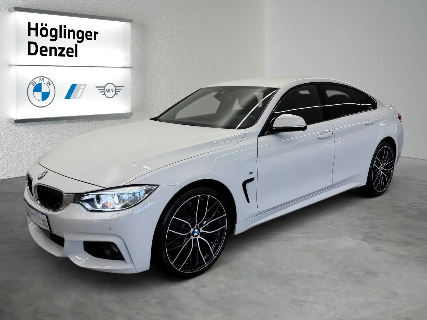 BMW 420 d xDrive Weiß - 2