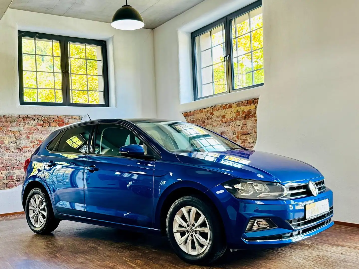 Volkswagen Polo 1.0 TSI Highline DSG PANORAMA KLIMA PDC Blau - 2