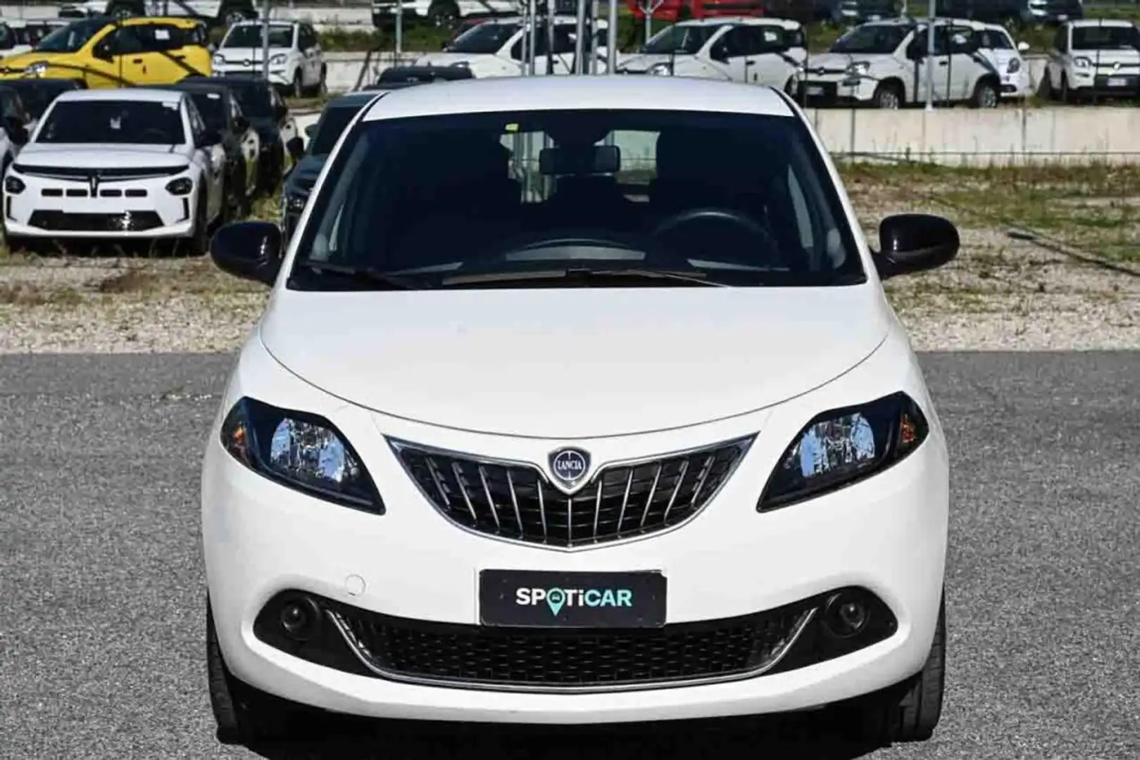 Lancia Ypsilon 1.0 FireFly 5 porte S&S Hybrid Silver Bianco - 2