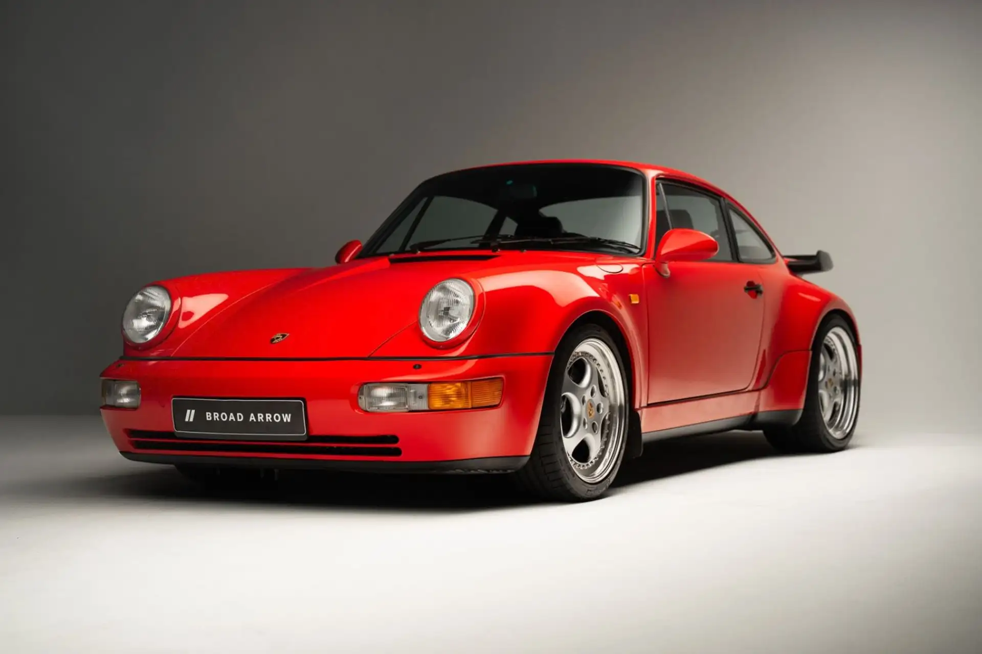 포르쉐 911 Turbo Coupe 1991 빨강 사진 3