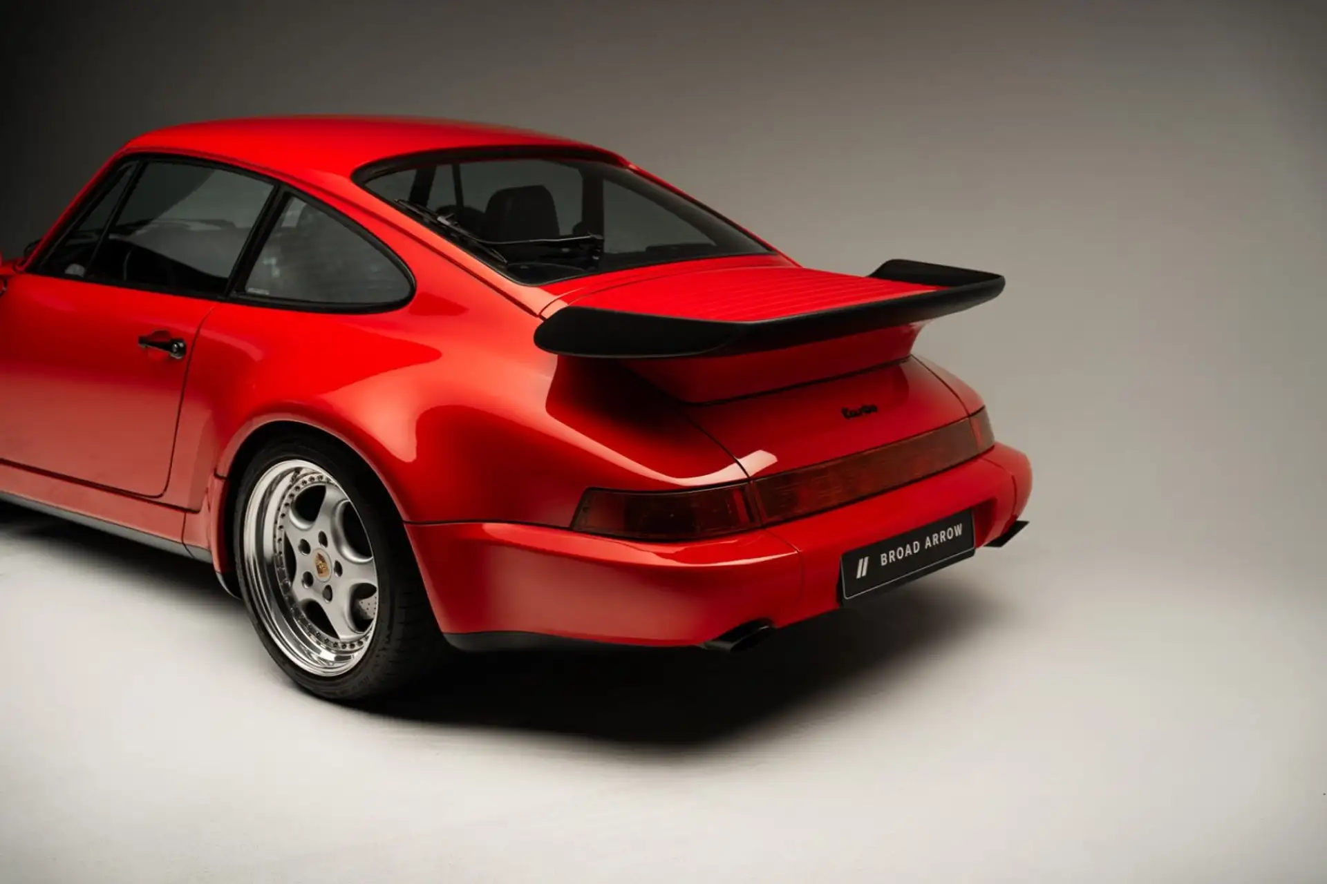포르쉐 911 Turbo Coupe 1991 빨강 사진 7