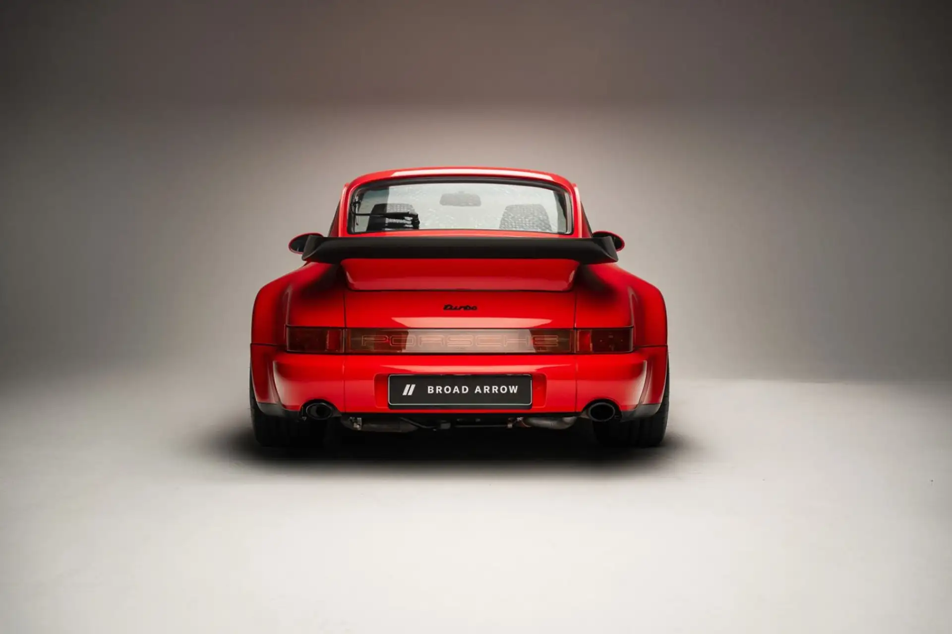 포르쉐 911 Turbo Coupe 1991 빨강 사진 6