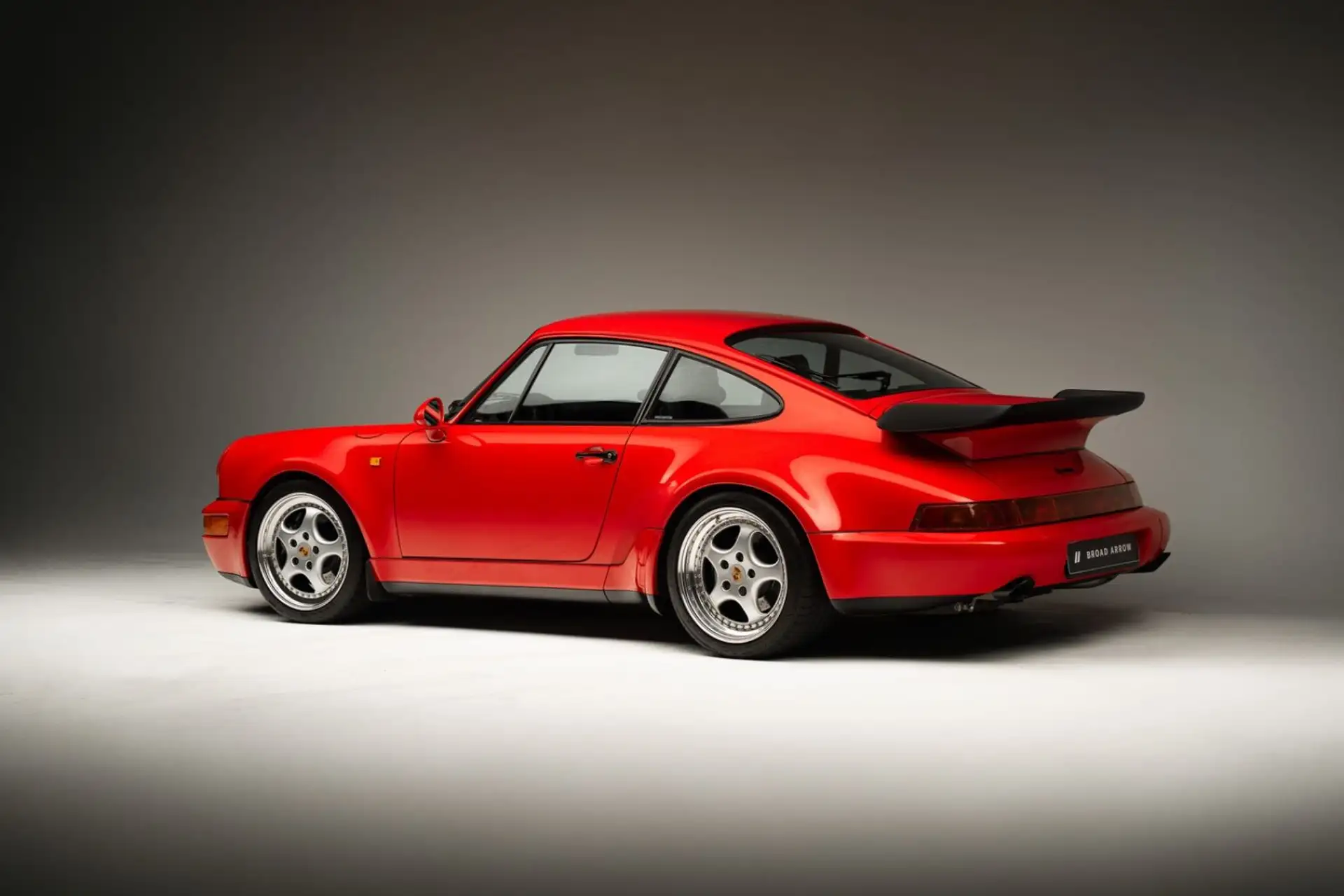 포르쉐 911 Turbo Coupe 1991 빨강 사진 2