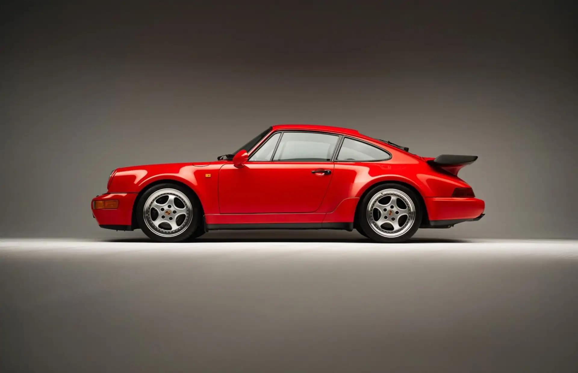 포르쉐 911 Turbo Coupe 1991 빨강 사진 4