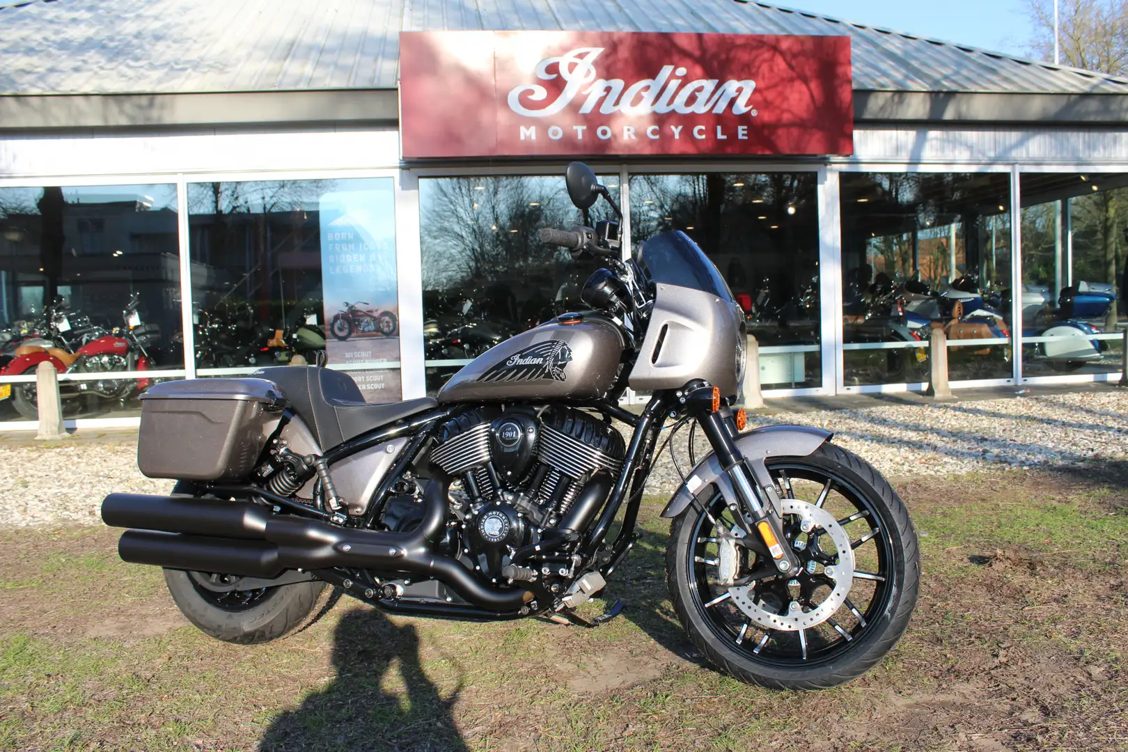 Indian Chief Sport Chief RT Gris - 1