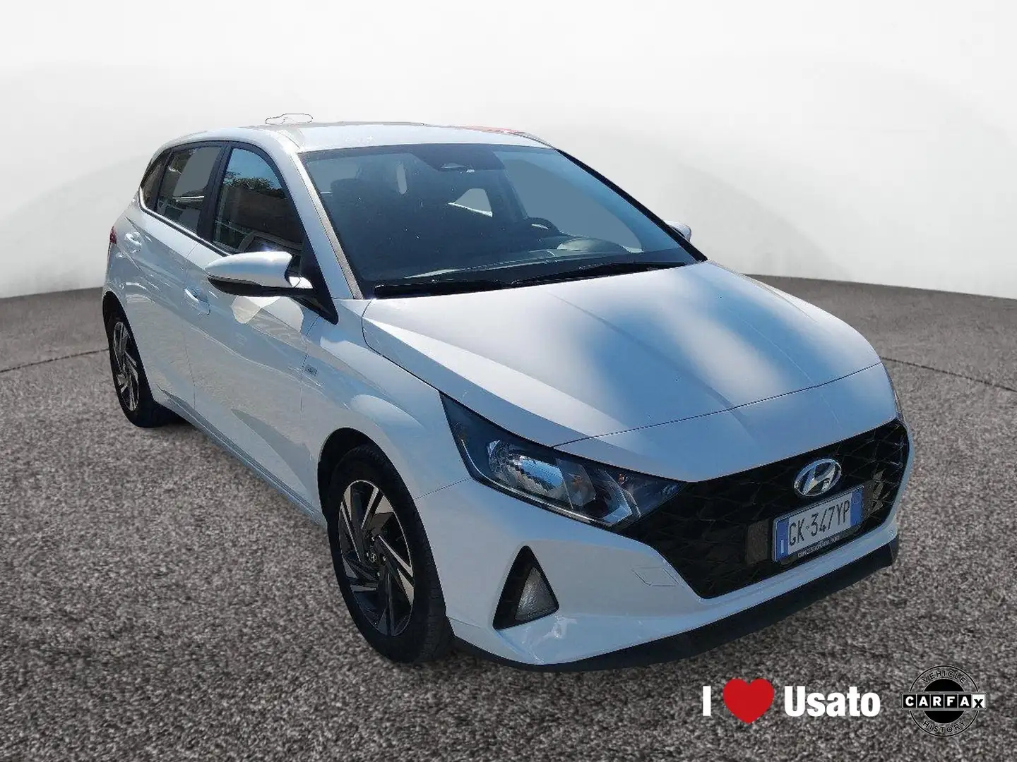 Hyundai i20 III 2021 1.0 t-gdi 48V Connectline imt Bianco - 2
