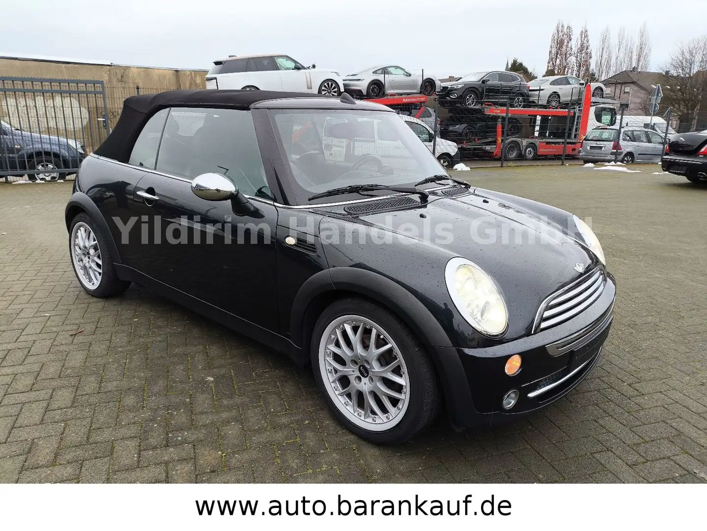 MINI One Cabrio ONE CABRIO,SPORT PAKET,KLIMA,LEDER,ALU,XENON Fekete - 1