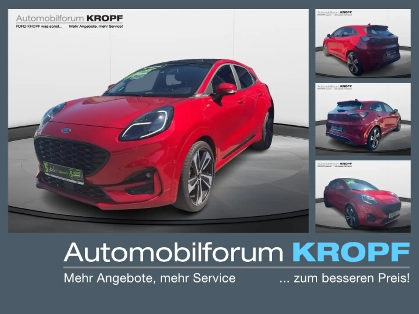 Ford Puma 1.0 EcoBoost ST-Line X ParkAss. Navi FLA Rot - 1