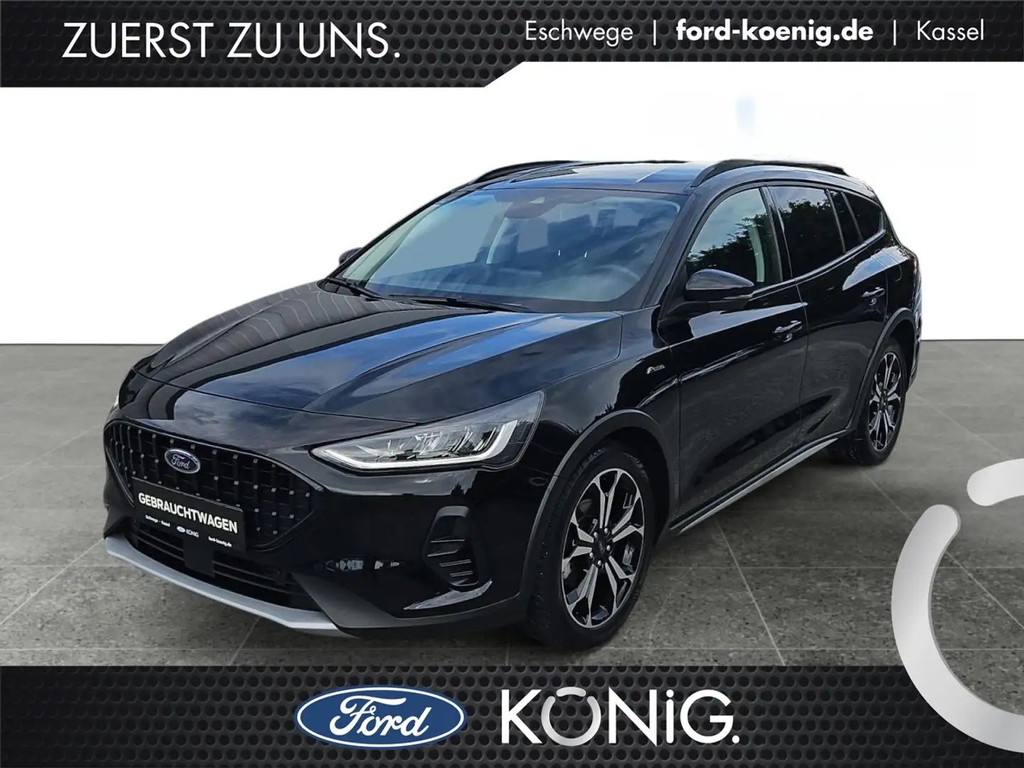 Ford Focus Active 155 PS Navi+ACC+LED+Kamera+WinterP. Klima Schwarz - 1