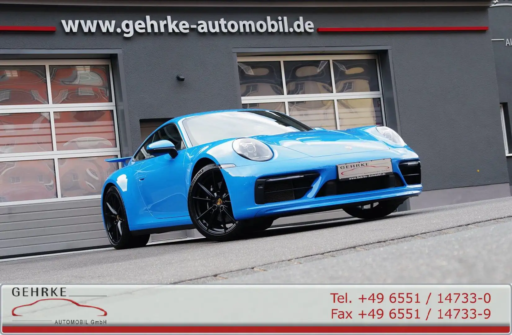 Porsche 992 992 S*Sportabgas,Aerokit,Chrono,14-Wege,BOSE* Bleu - 1