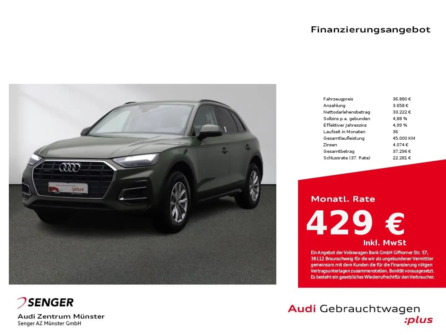 Audi Q5 40 TDI quattro S tronic MMI LED Digi-Cockpit Vert - 1