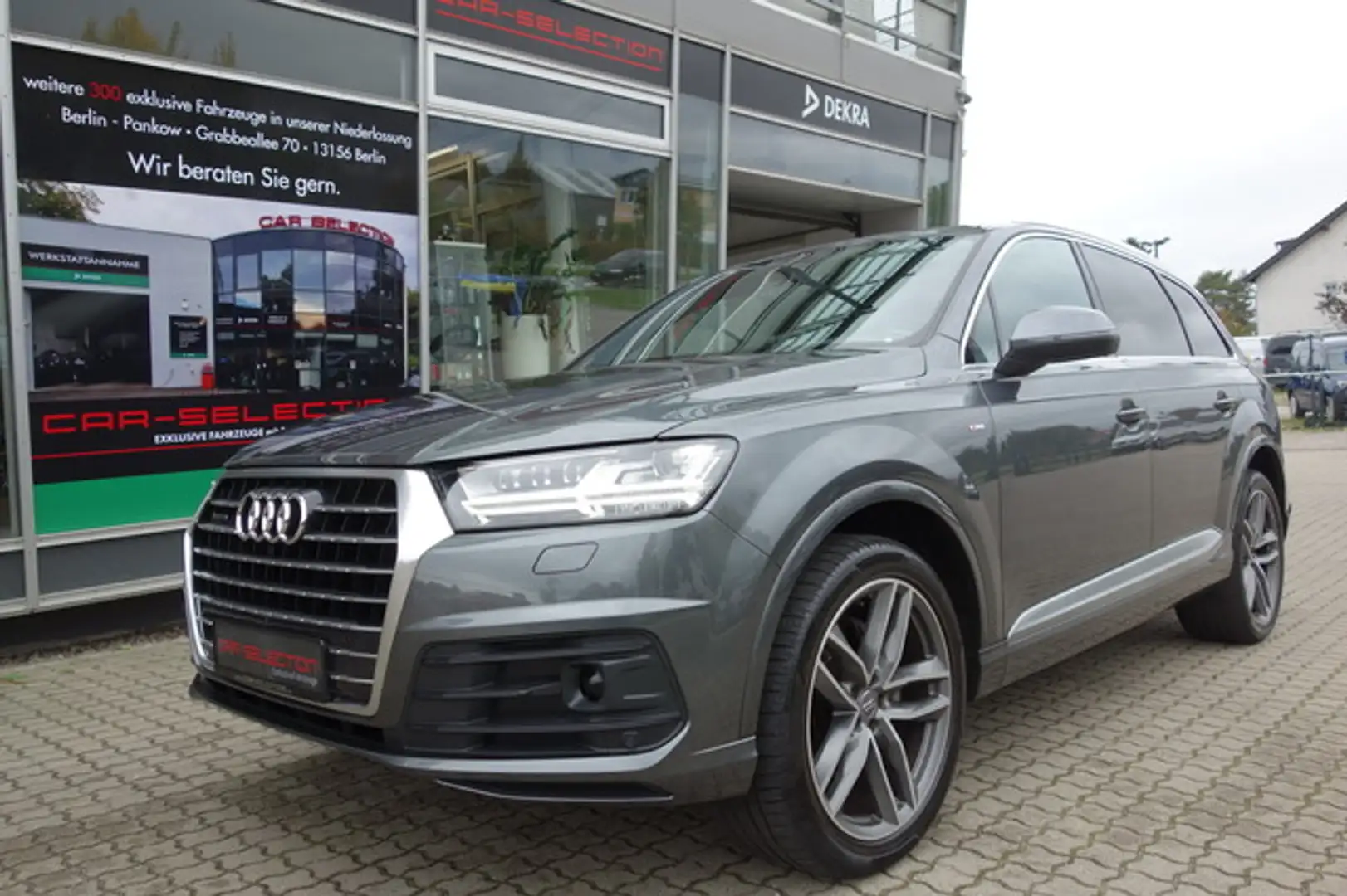 Audi Q7 3.0 TDI Q S LINE Bang&Olufsen/MATRIX/21"/ACC Gris - 1