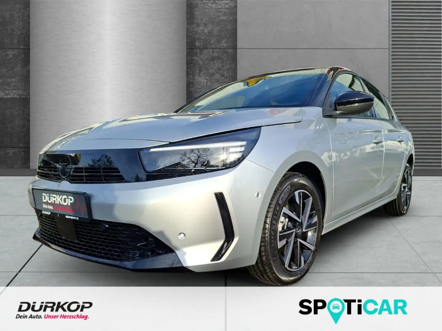 Opel Corsa GS Turbo Komfort-Paket Klima Spurhalteass. LED Argent - 1