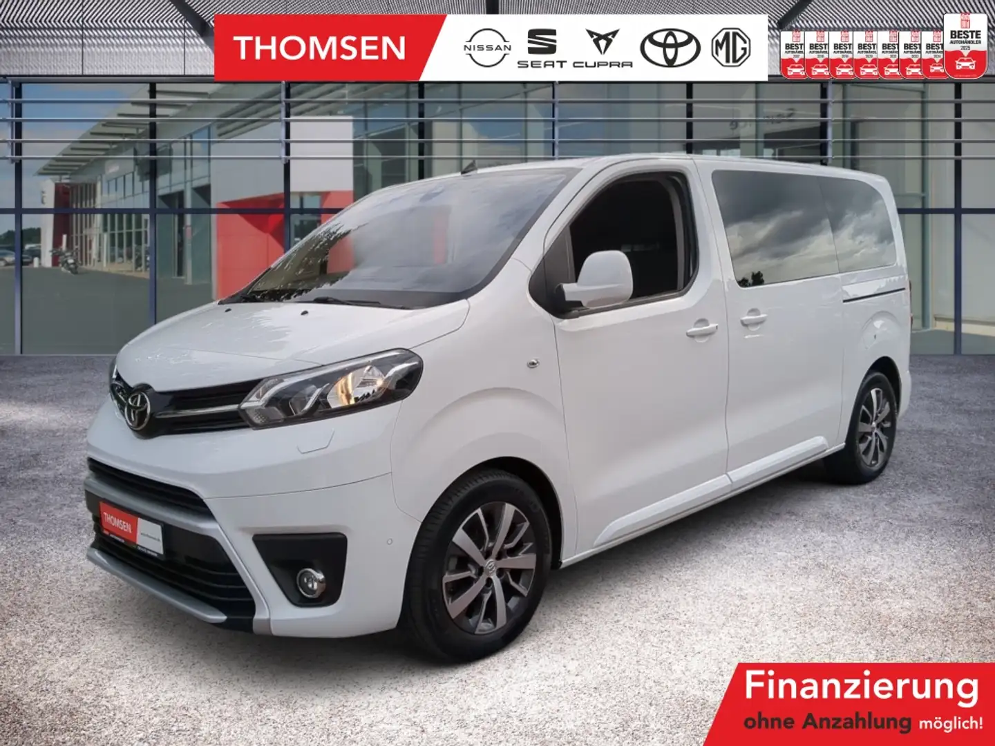 Toyota Proace Verso 2.0 D AHK PDC SpurW 2xKlima KlimaA Blanco - 1