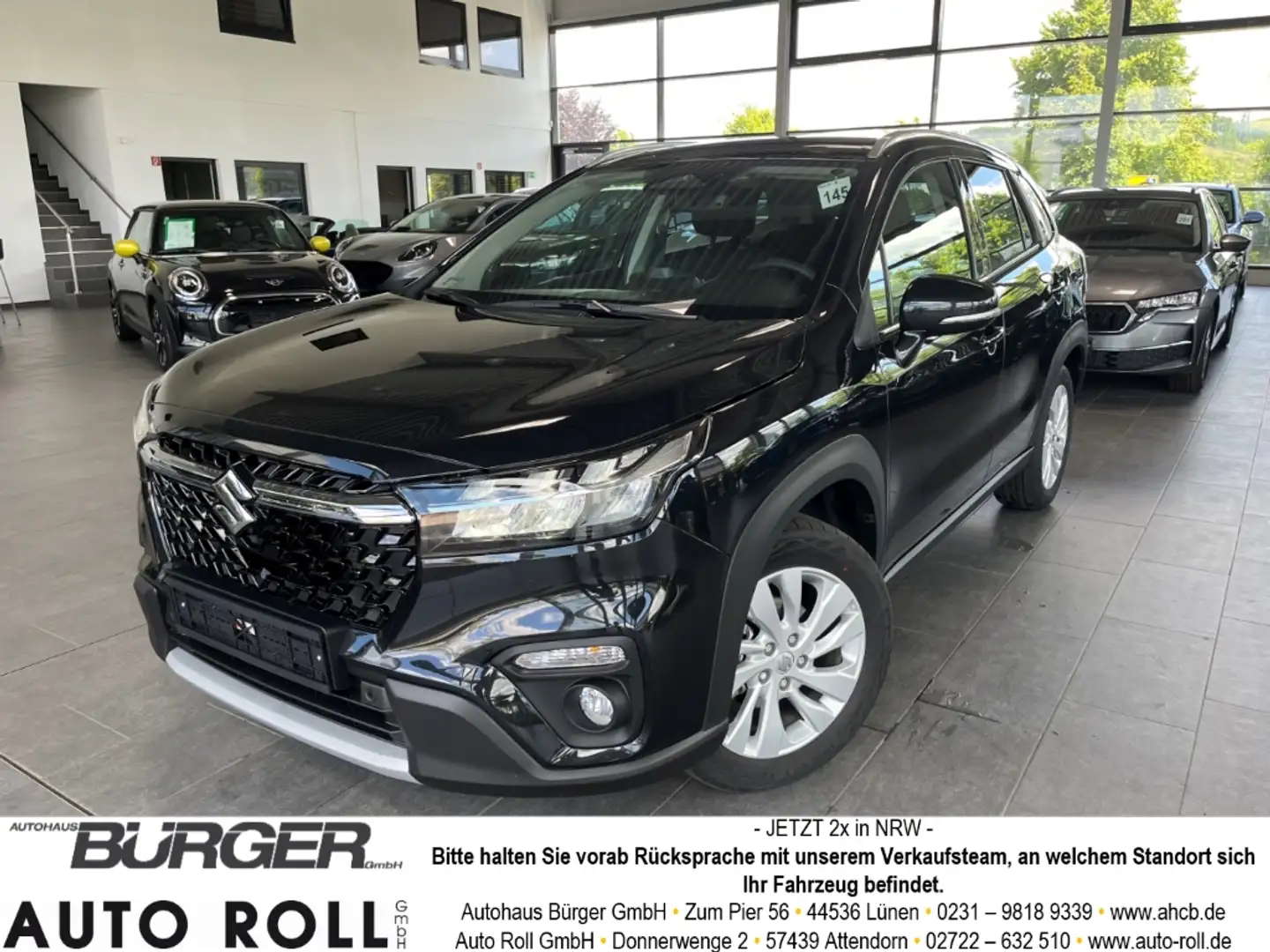 Suzuki SX4 S-Cross Facelift Comfort 1.4 Navi LED ACC Kamera SitzHZG A Černá - 1