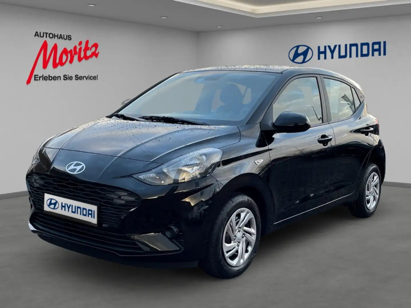 Hyundai i10 1.0 Select NAVI Klimaanlage Rückfahrkamera Schwarz - 1