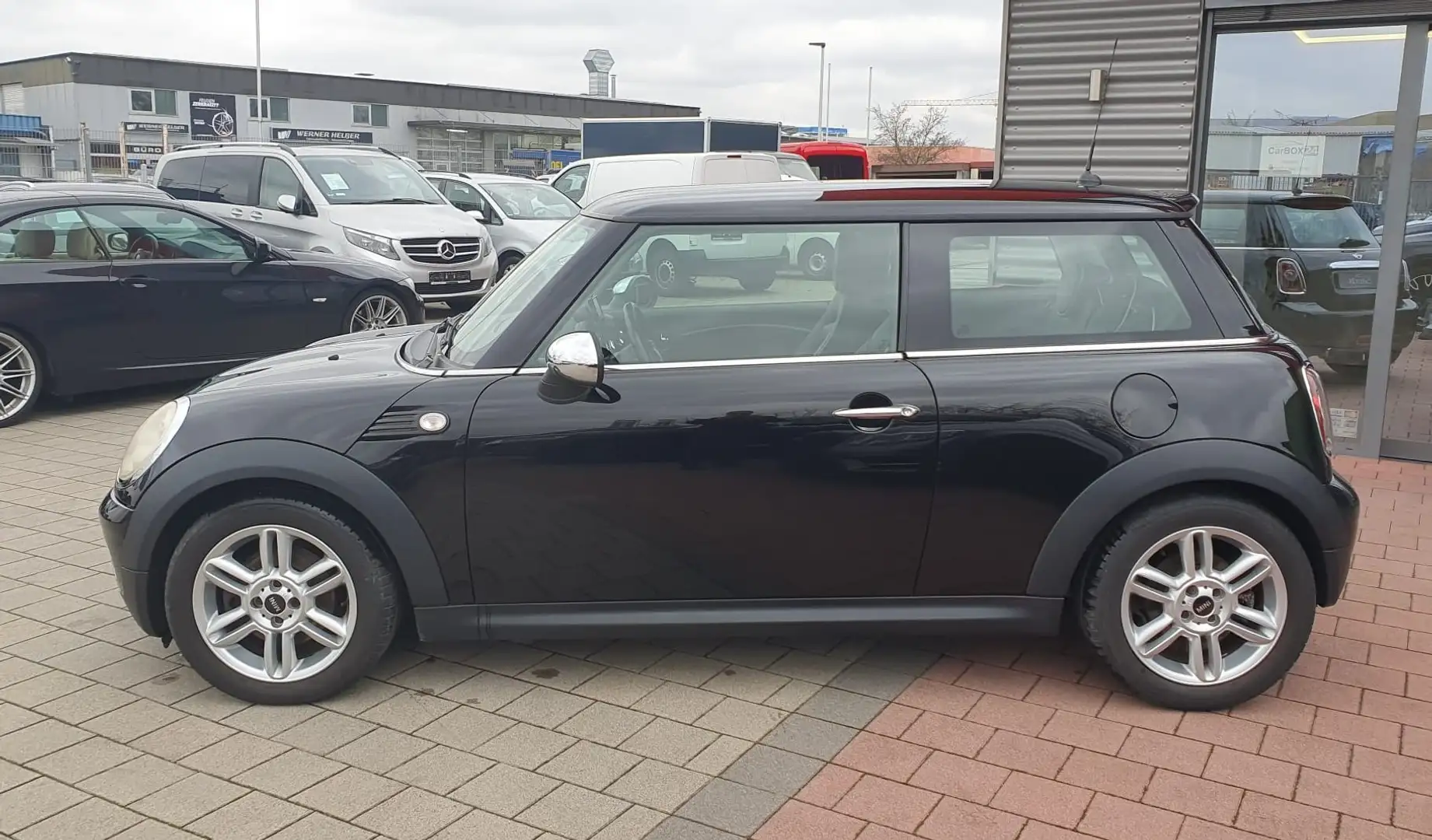 MINI One Automatik, Leder, TÜV+Service NEU Fekete - 2