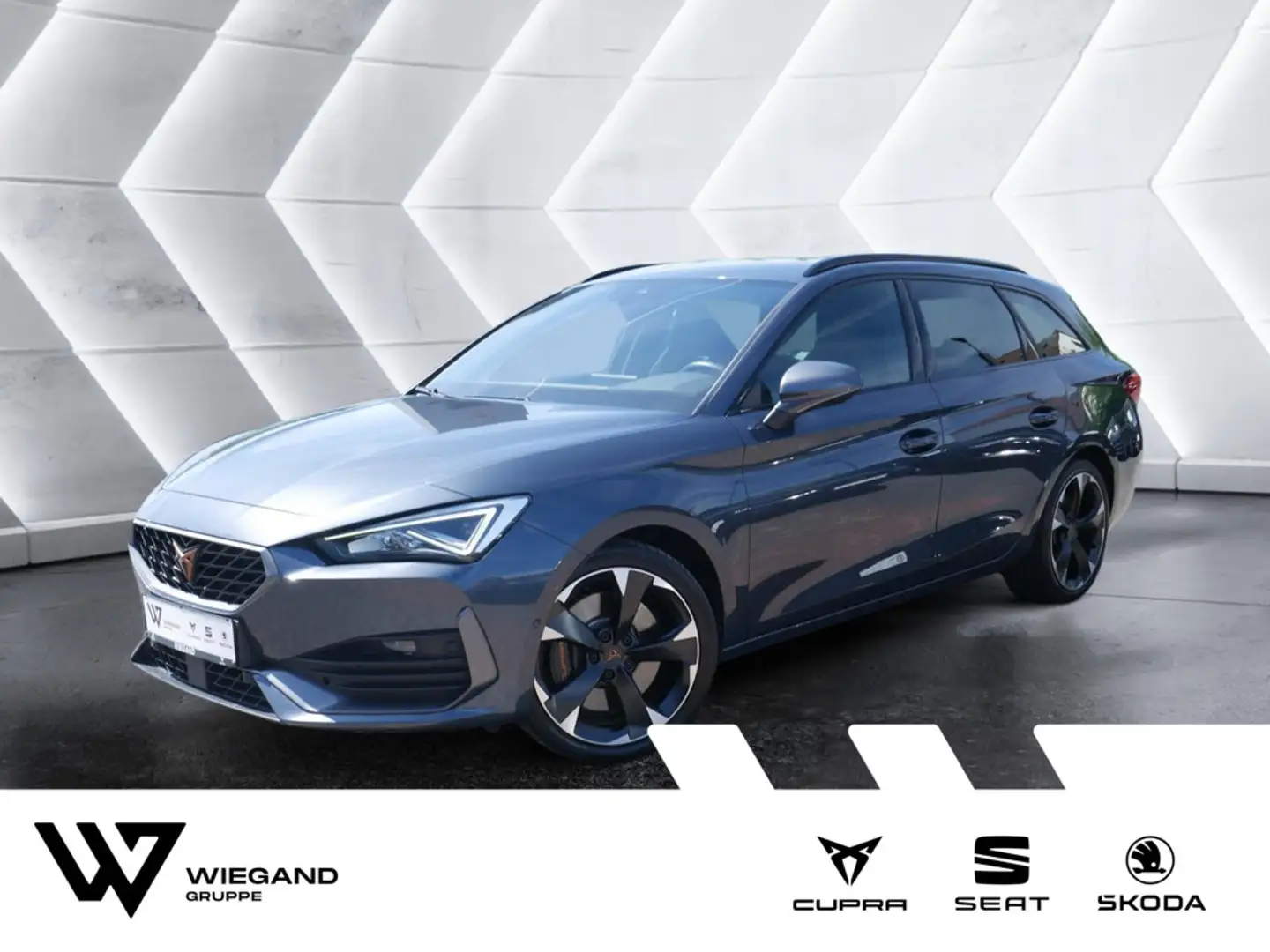 CUPRA Leon Sportstourer 2.0 TSI KAMERA NAVI ACC LED Gris - 1