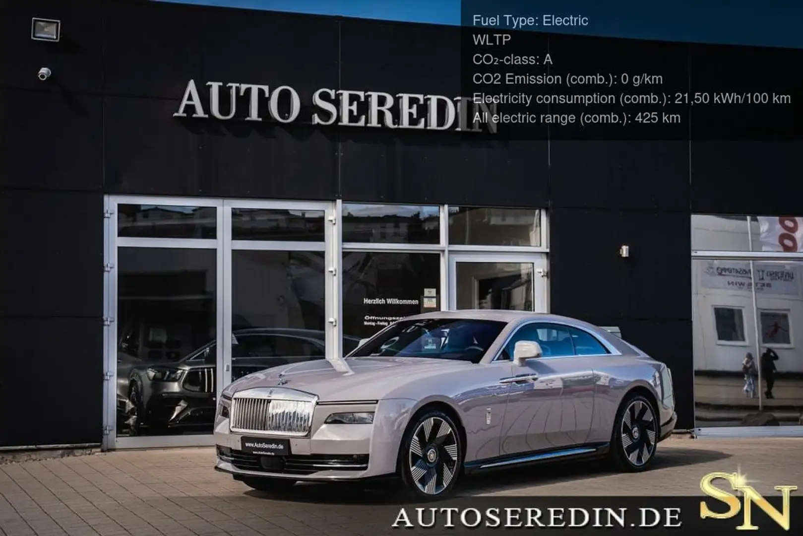 Rolls-Royce Spectre GREY/TURCHESE + STARLIGHT DOORS&HEADLINER Grau - 1