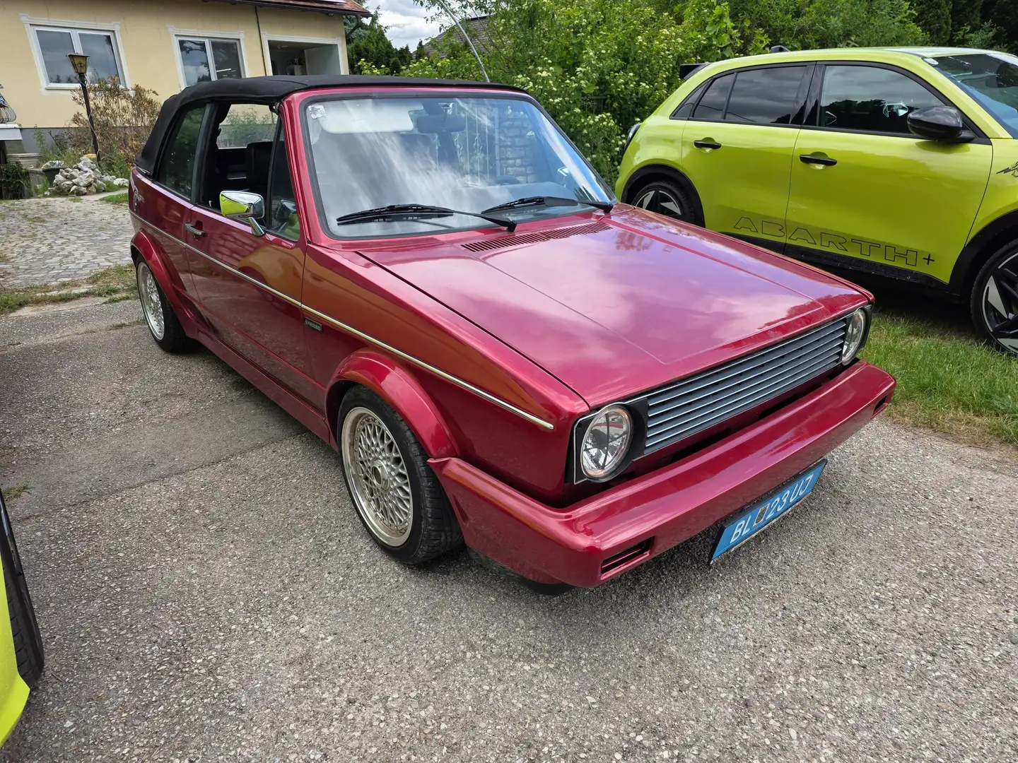 Volkswagen Golf Cabriolet Golf Rabbit Cab. el. Verdeck Rot - 1
