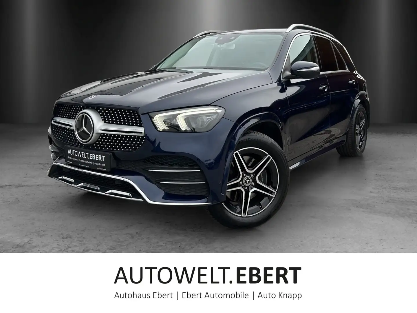 Mercedes-Benz GLE 350 d 4M 9G Tr. AMG-LINE/AHK/PANO/DISTR./CAM Blau - 1