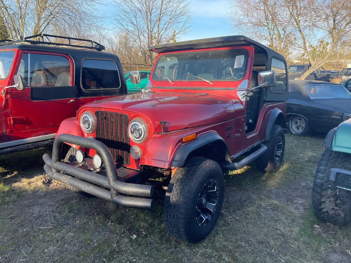 Jeep CJ-5 V8 GM 350 mit Automatik TH350 Rojo - 1